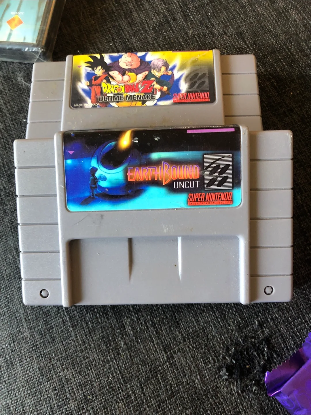 EarthBound & Dragon Ball Z Super Nintendo Games thumbnail