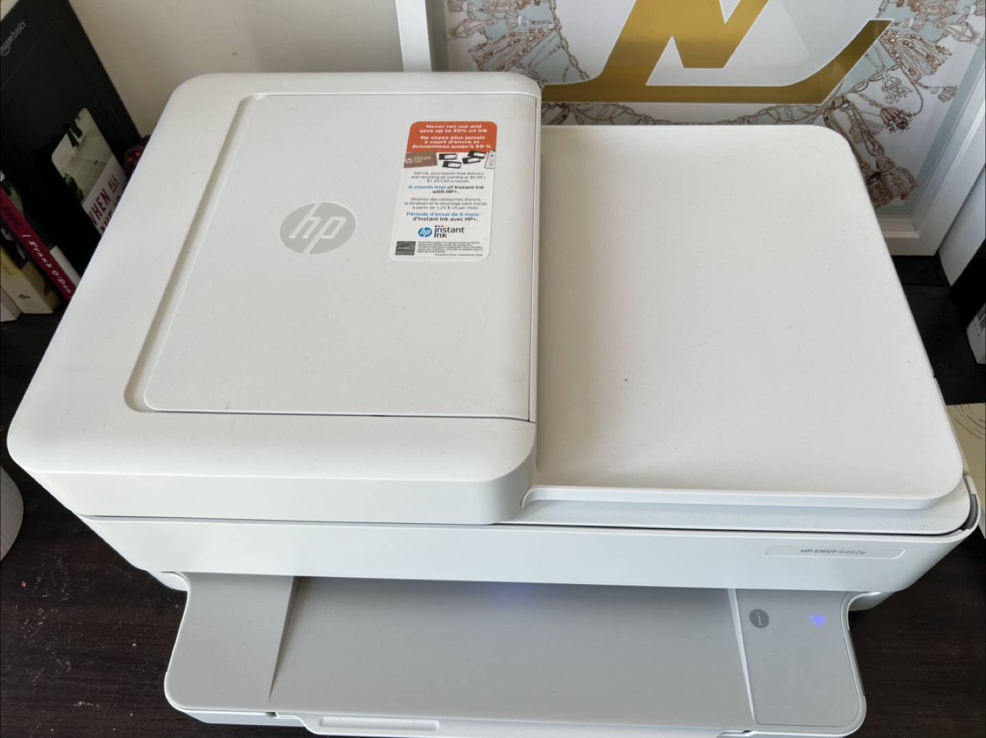 HP Envy 6452e Printer for sale with two bulk A4 papers - photo 2