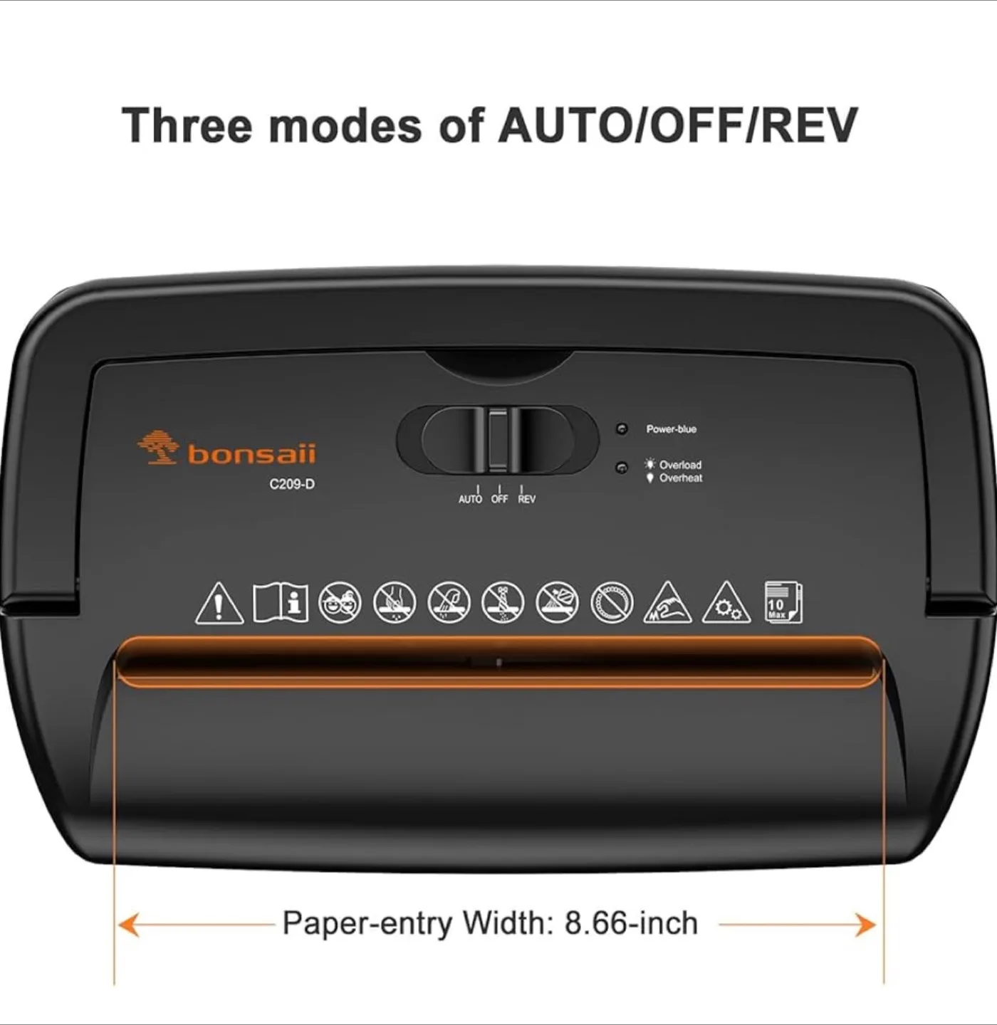 Paper shedder image indicator(6)
