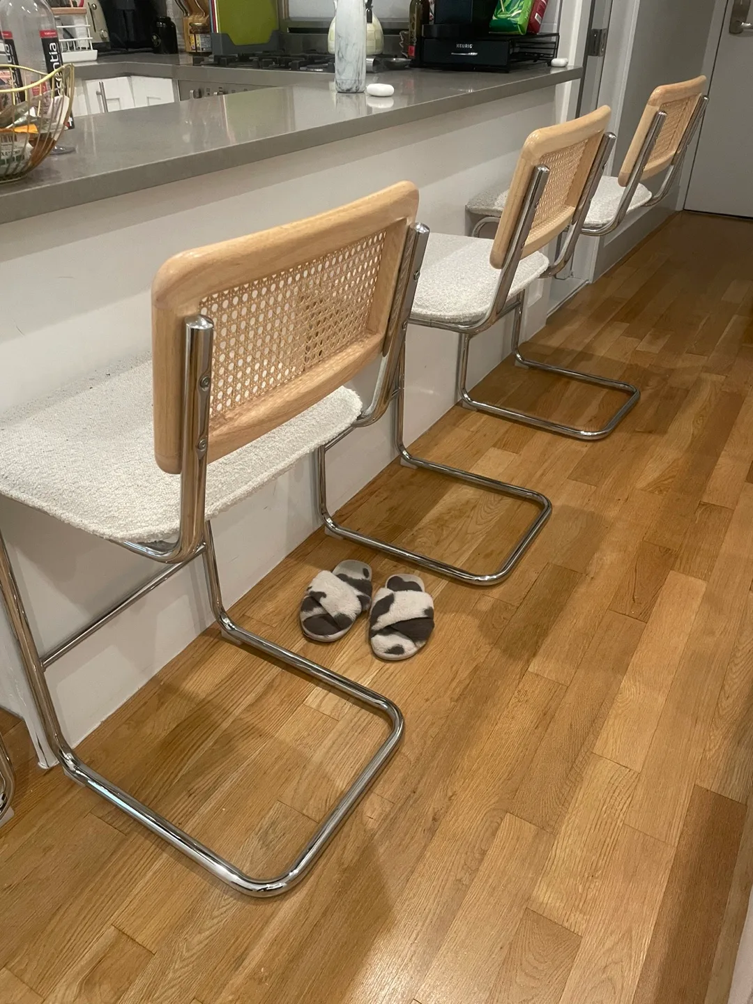Cane Back Counter Stools (Set of 4) thumbnail