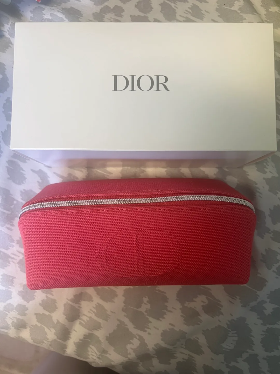 Dior Canvas Pouch with Box thumbnail