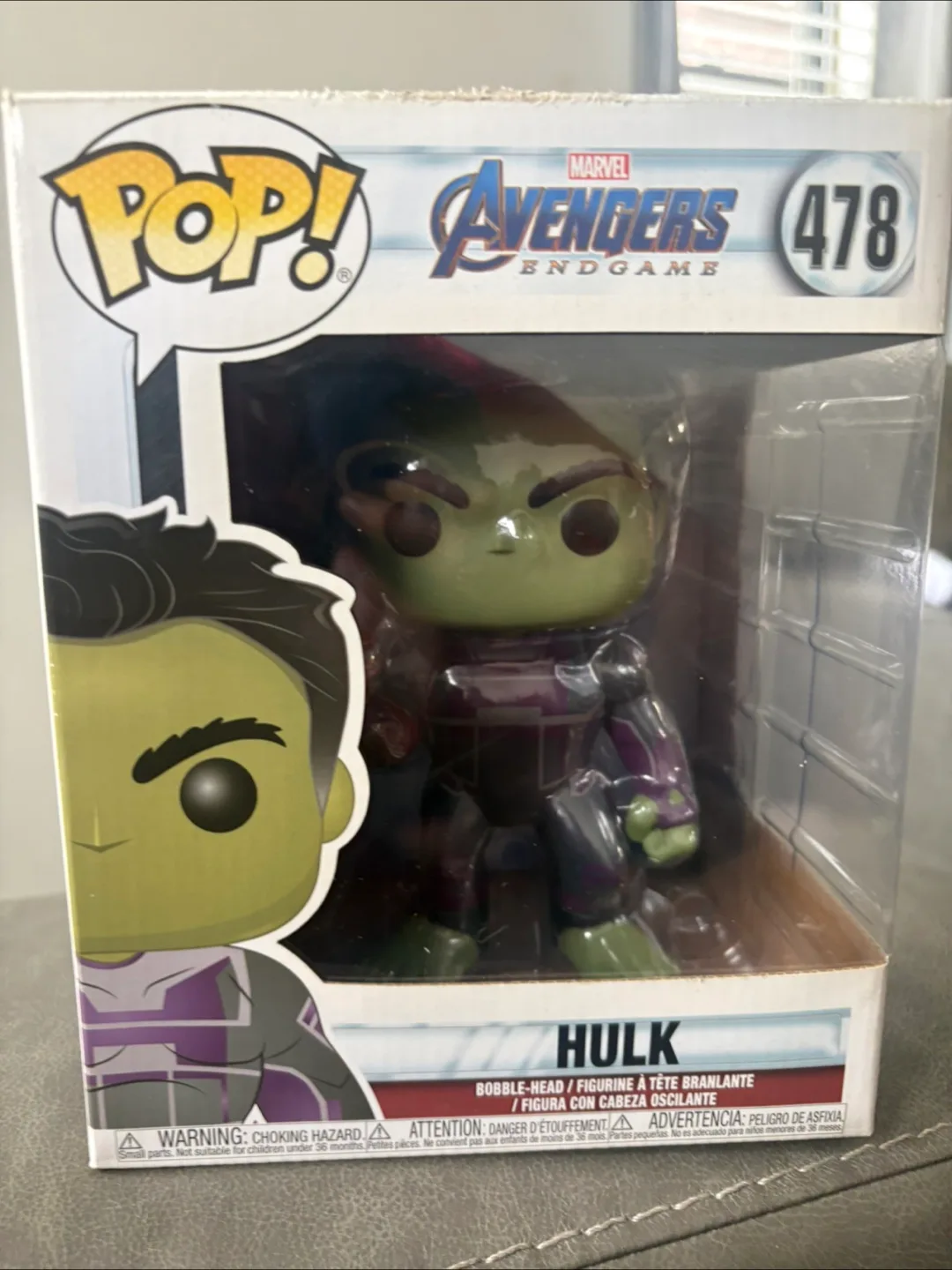 Funko Pop! Marvel Avengers Endgame Hulk #478 thumbnail