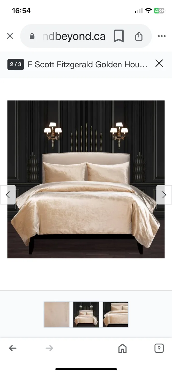 DESIGNER Sexy/Luxurious duvet+cover thumbnail