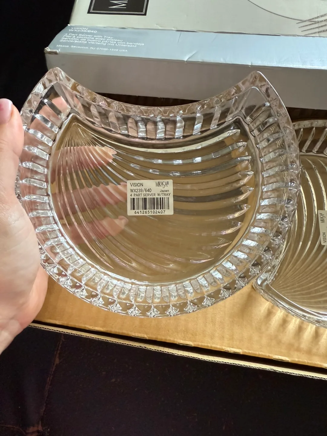 Mikasa Vision 4-Part Server with Tray image indicator(2)