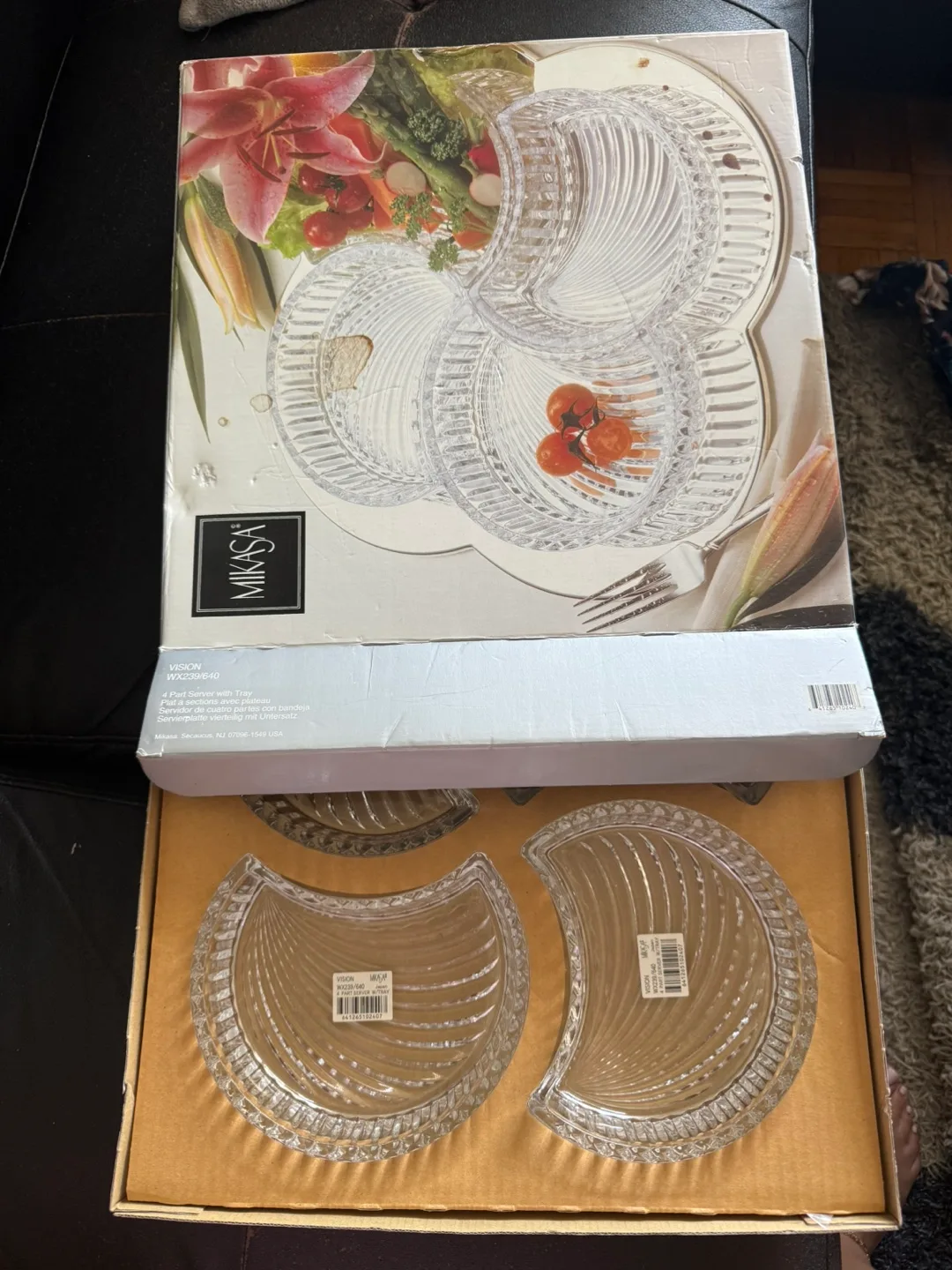 Mikasa Vision 4-Part Server with Tray thumbnail