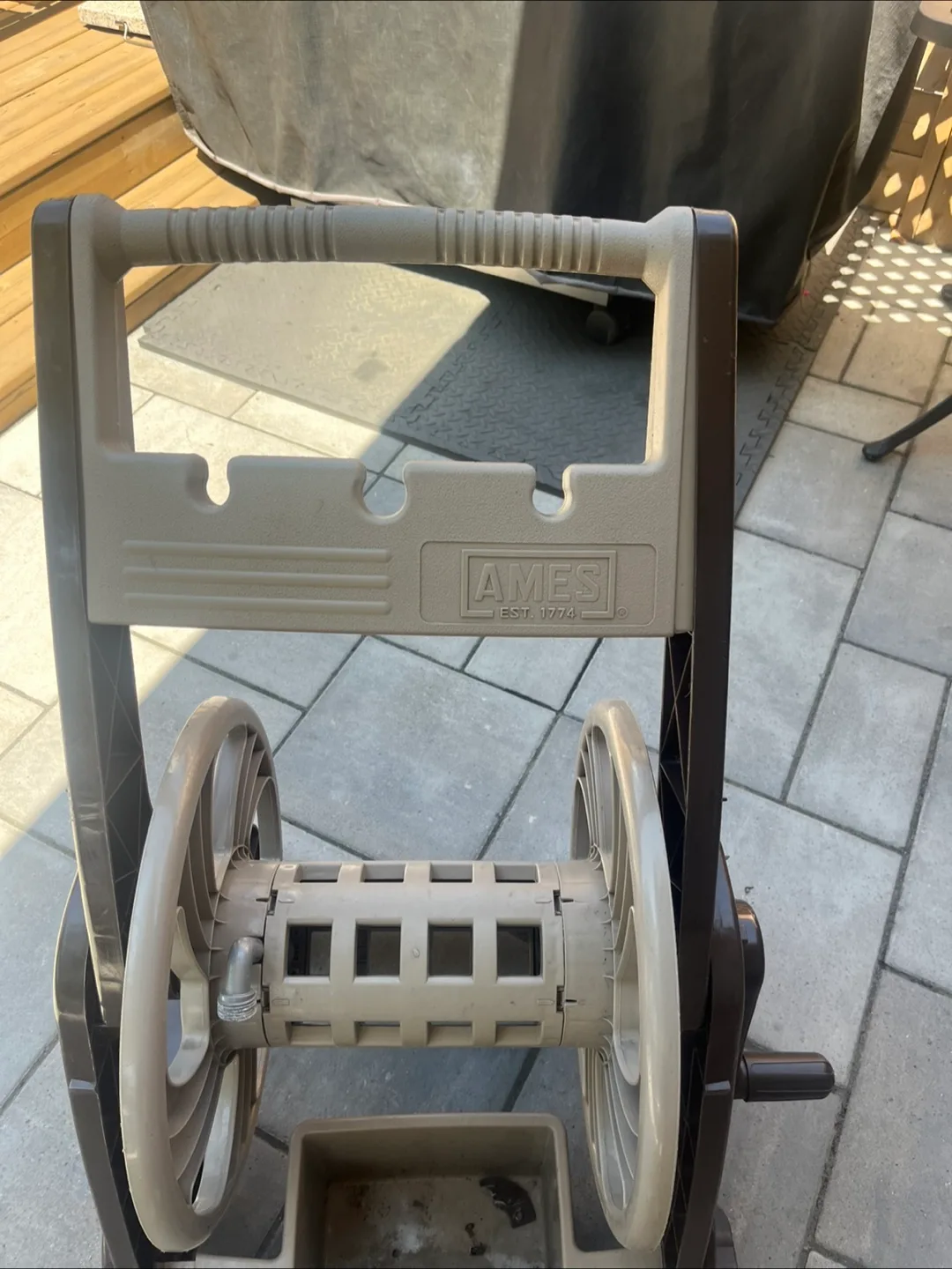 Ames Garden Hose Reel Cart