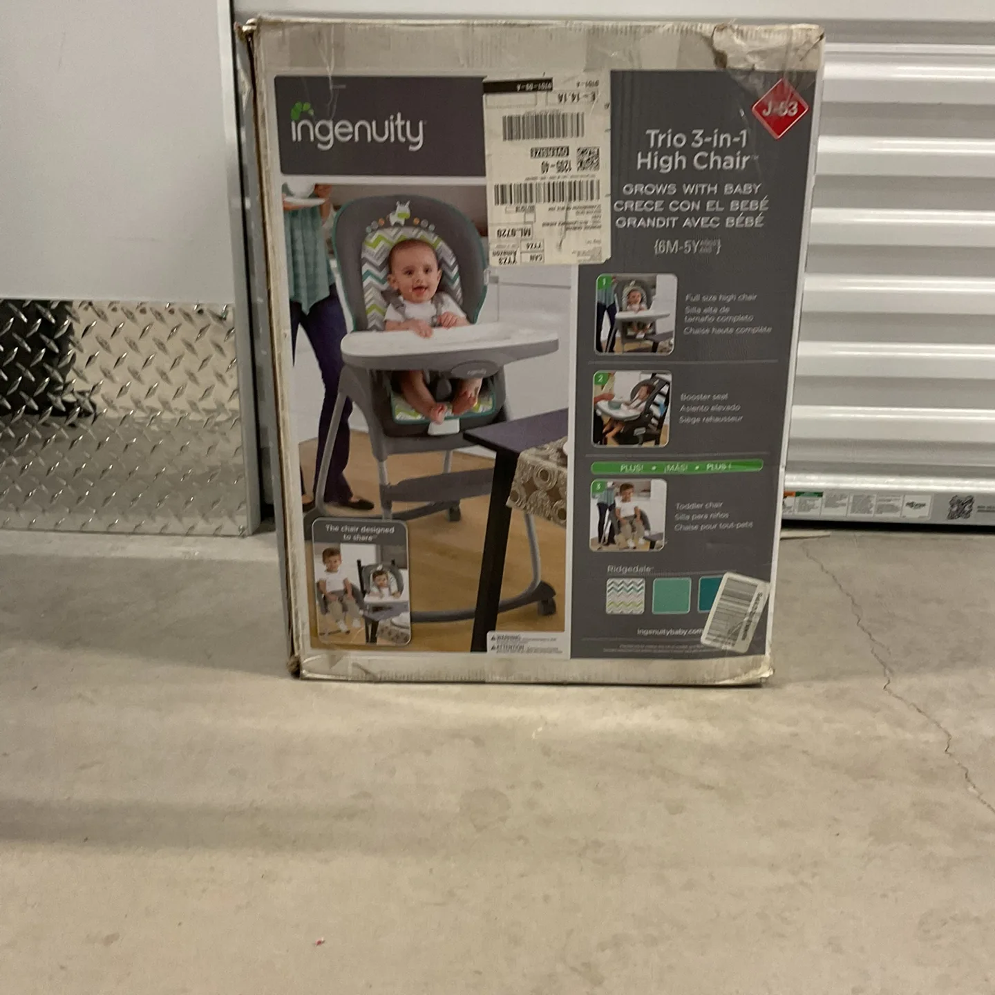 Ingenuity Trio 3-in-1 High Chair (6M-5Y) thumbnail