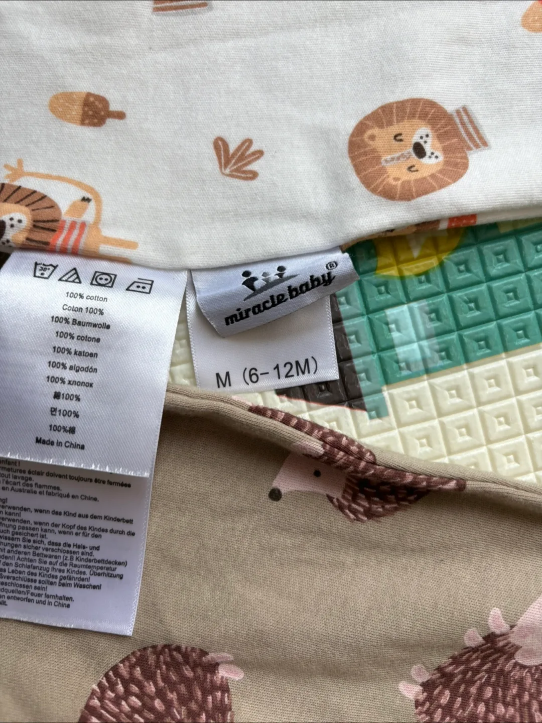 Miracle Baby Sleep Sacks (Brand New), 6-12M, Set of 2 image indicator(3)