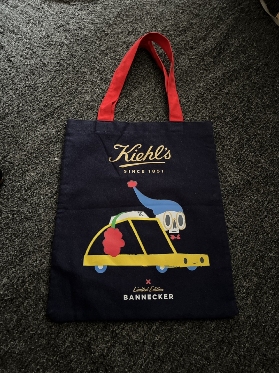 Kiehl's Limited Edition Bancker Tote Bag