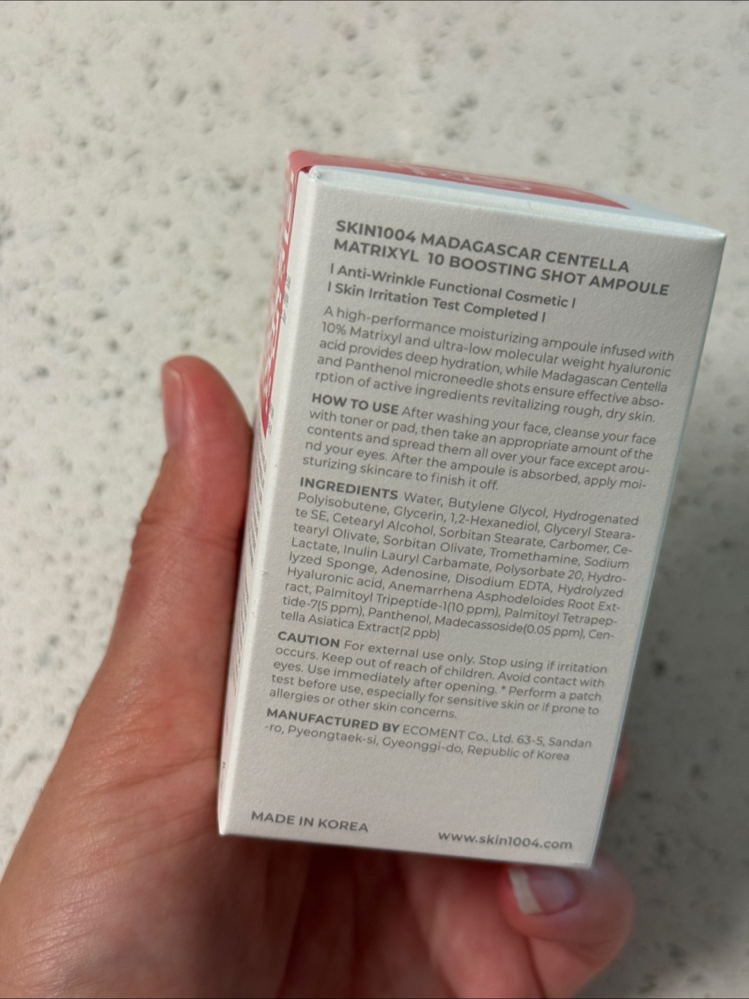 SKIN1004 Madagascar Centella Matrixyl 10 Ampoule (New) - photo 3