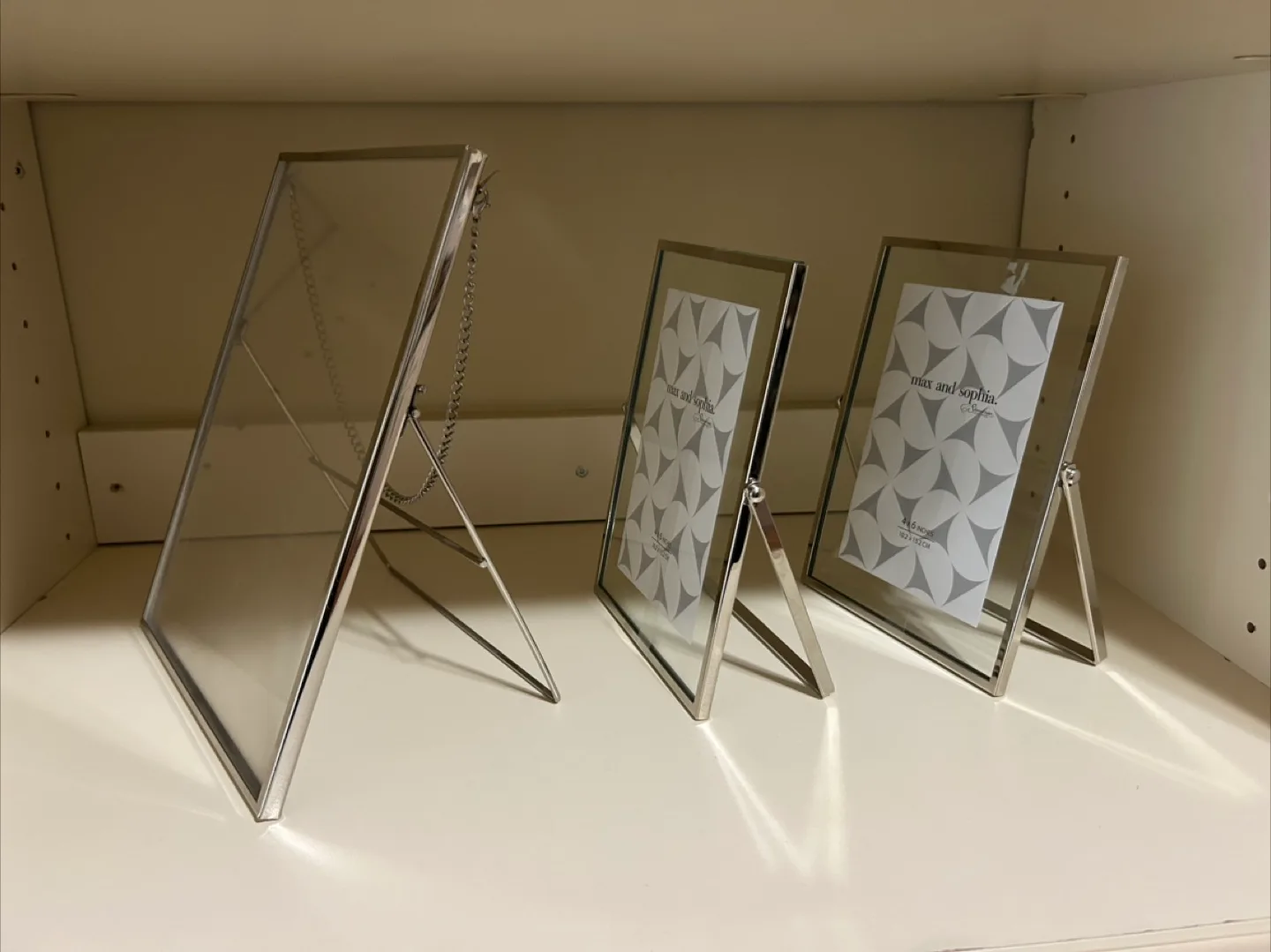 4x6 glass Picture Frames (Set of 3) thumbnail