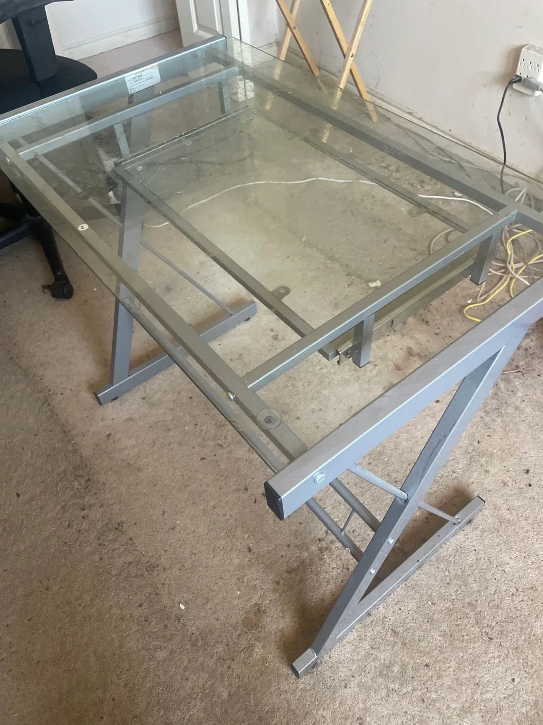 Glass Top Desk thumbnail