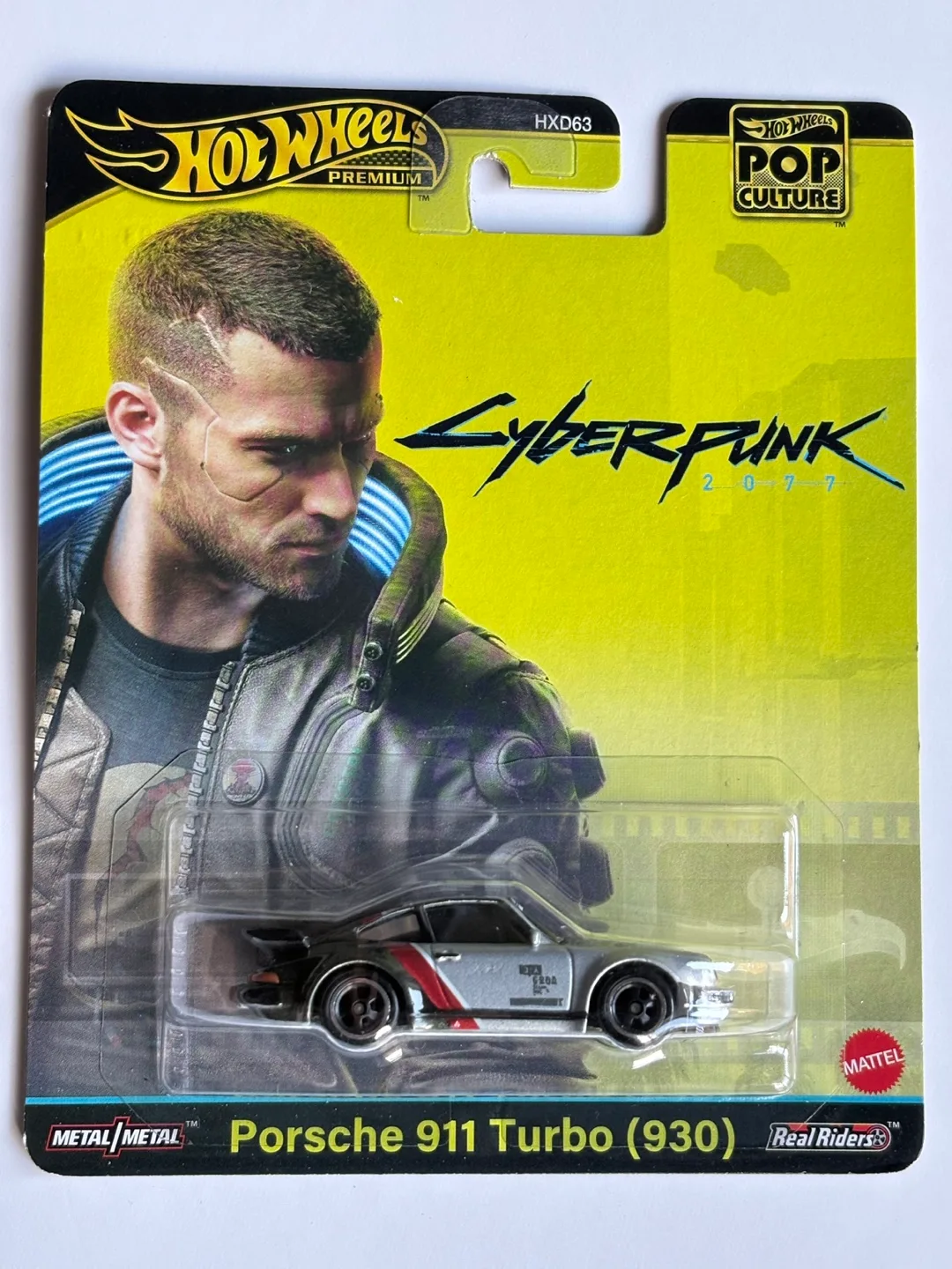Hot Wheels Premium Cyberpunk Porsche 911 Turbo (930) thumbnail