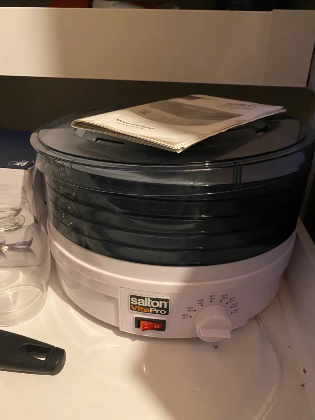 Salton VitaPro Food Dehydrator - Model DH1454 thumbnail