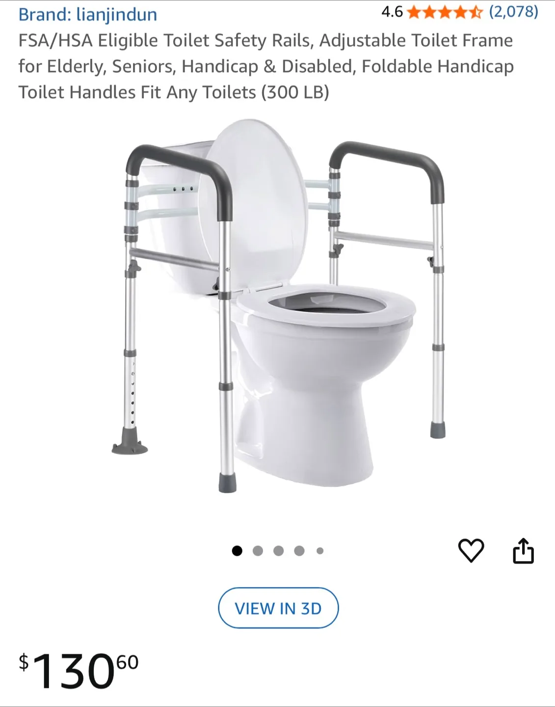 New Lianjindun Toilet Safety Rails thumbnail