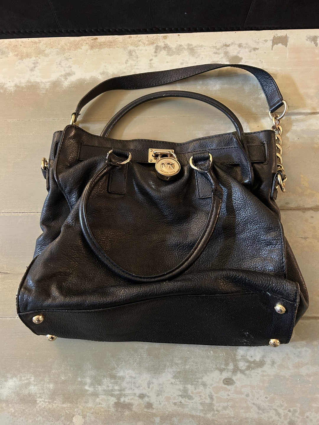 Michale Kors Hamilton Saffiano Large Leather Bag/Tote