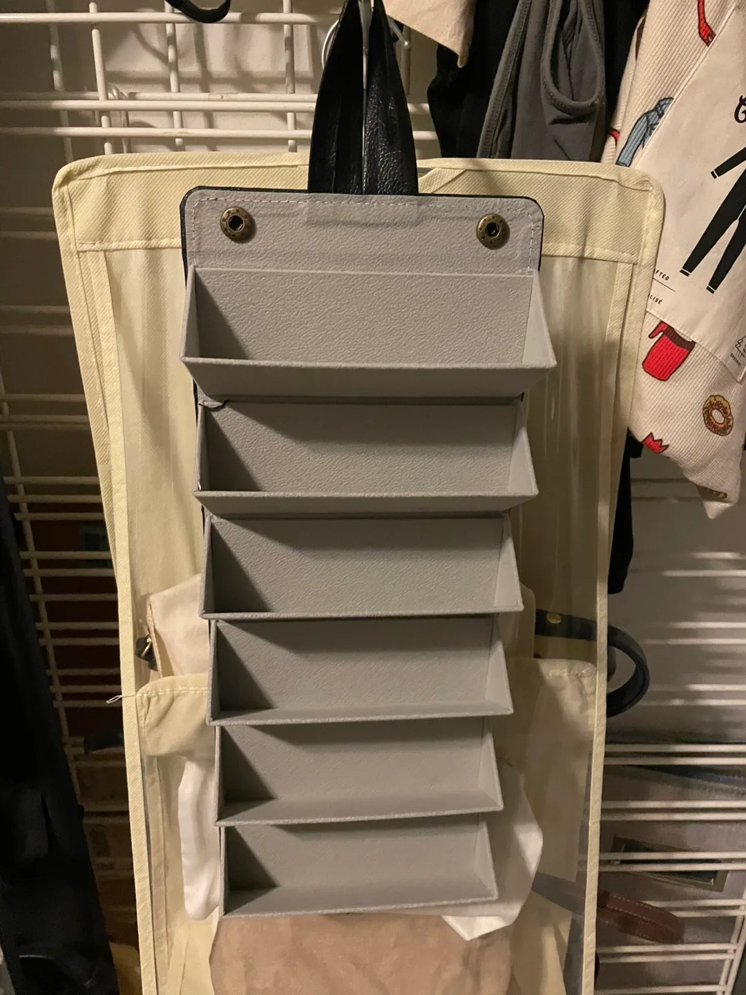 Sunglasses Organizer Case - Black, 5 Slots thumbnail