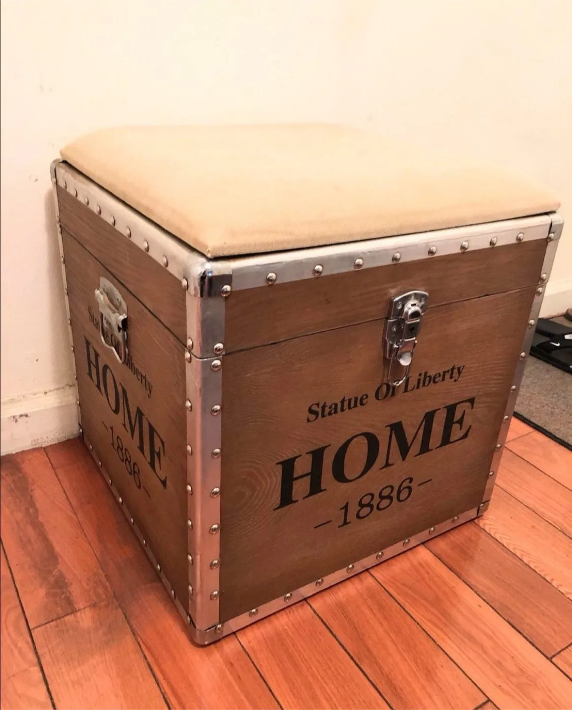 Vreeland Upholstered Ottoman by Steelside image indicator(3)