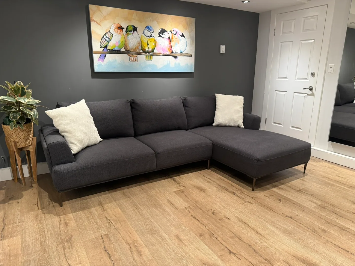 6 months old Structube - Victor down Feather Sectional Sofa thumbnail