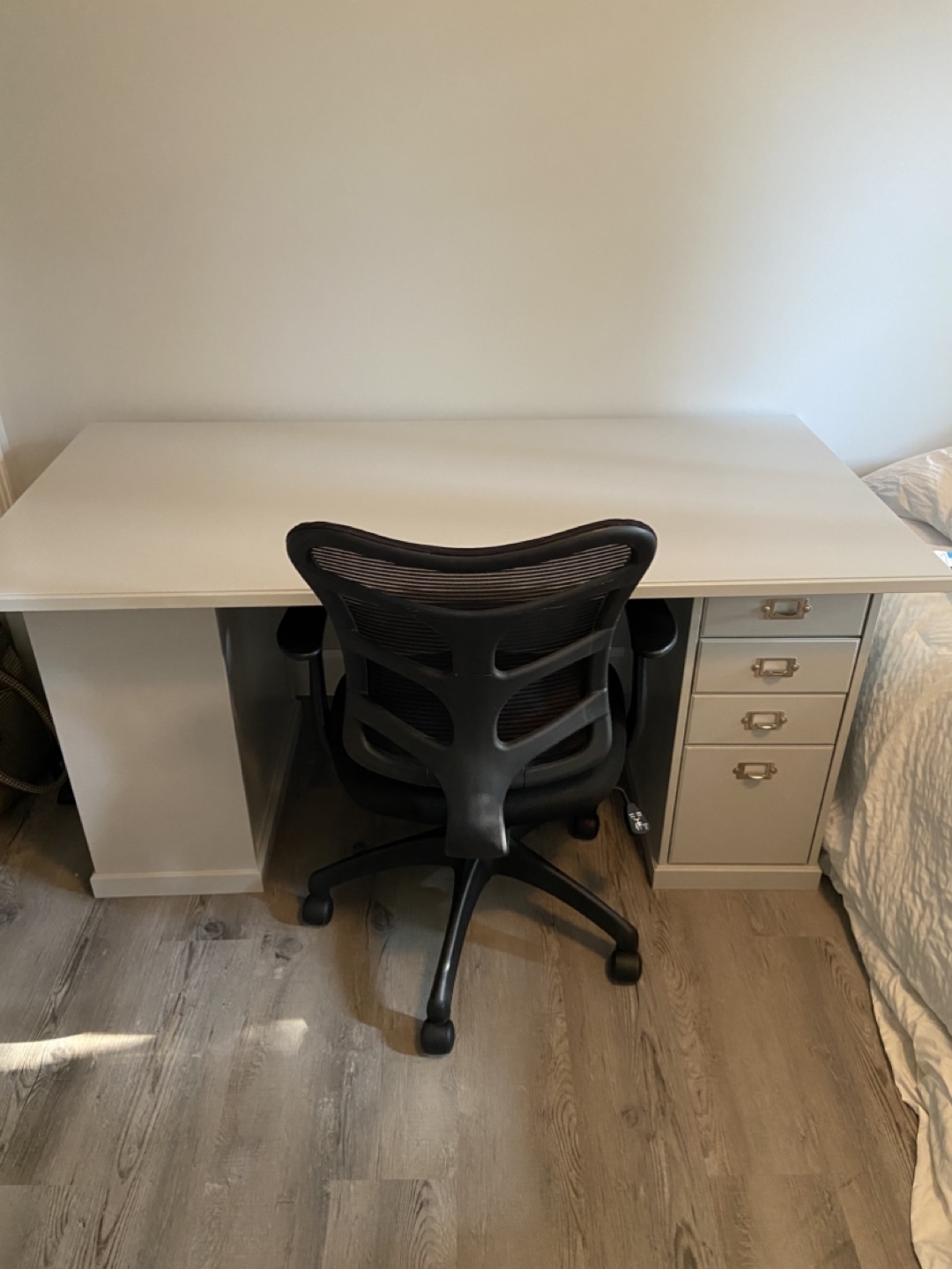 IKEA Desk with Drawers and Shelves