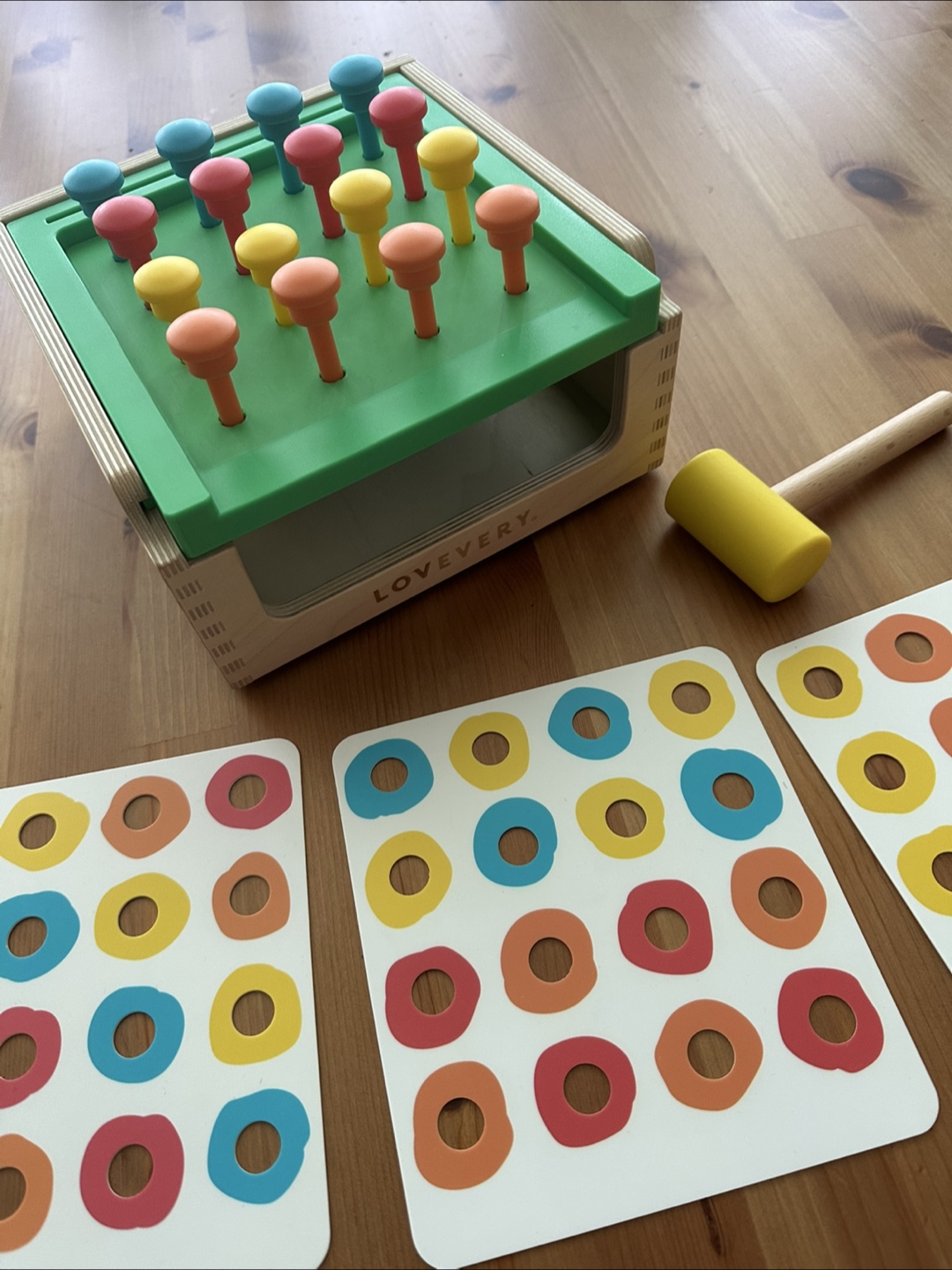 Lovevery Match and Tap Hammer Box
