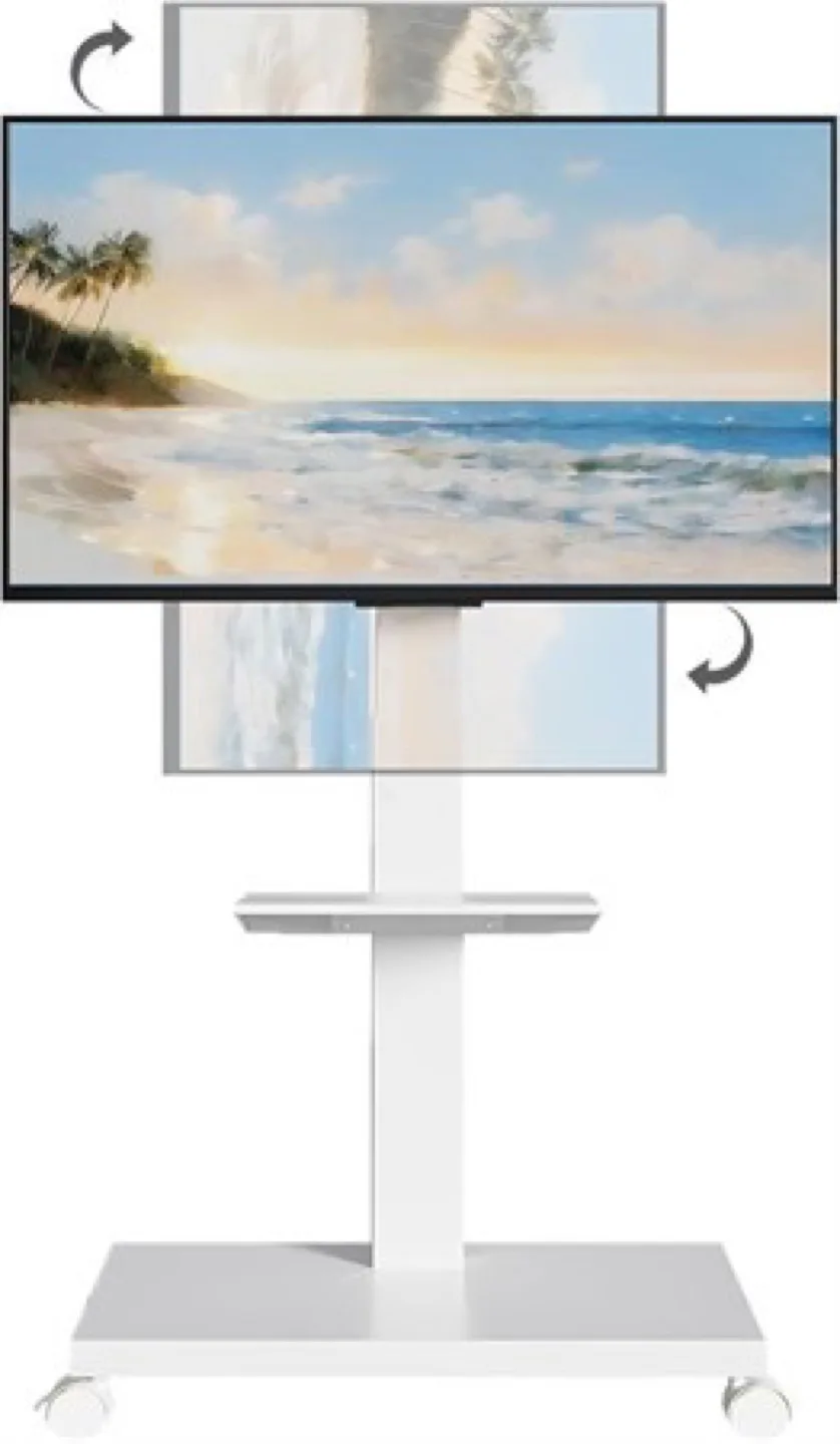 Mobile TV Stand with Power Outlet thumbnail