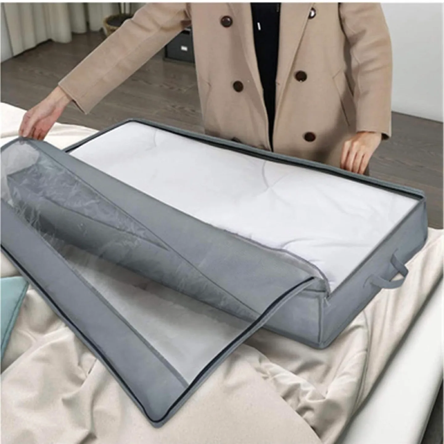 2pc 90L Under Bed Storage Containers Underbed image indicator(2)