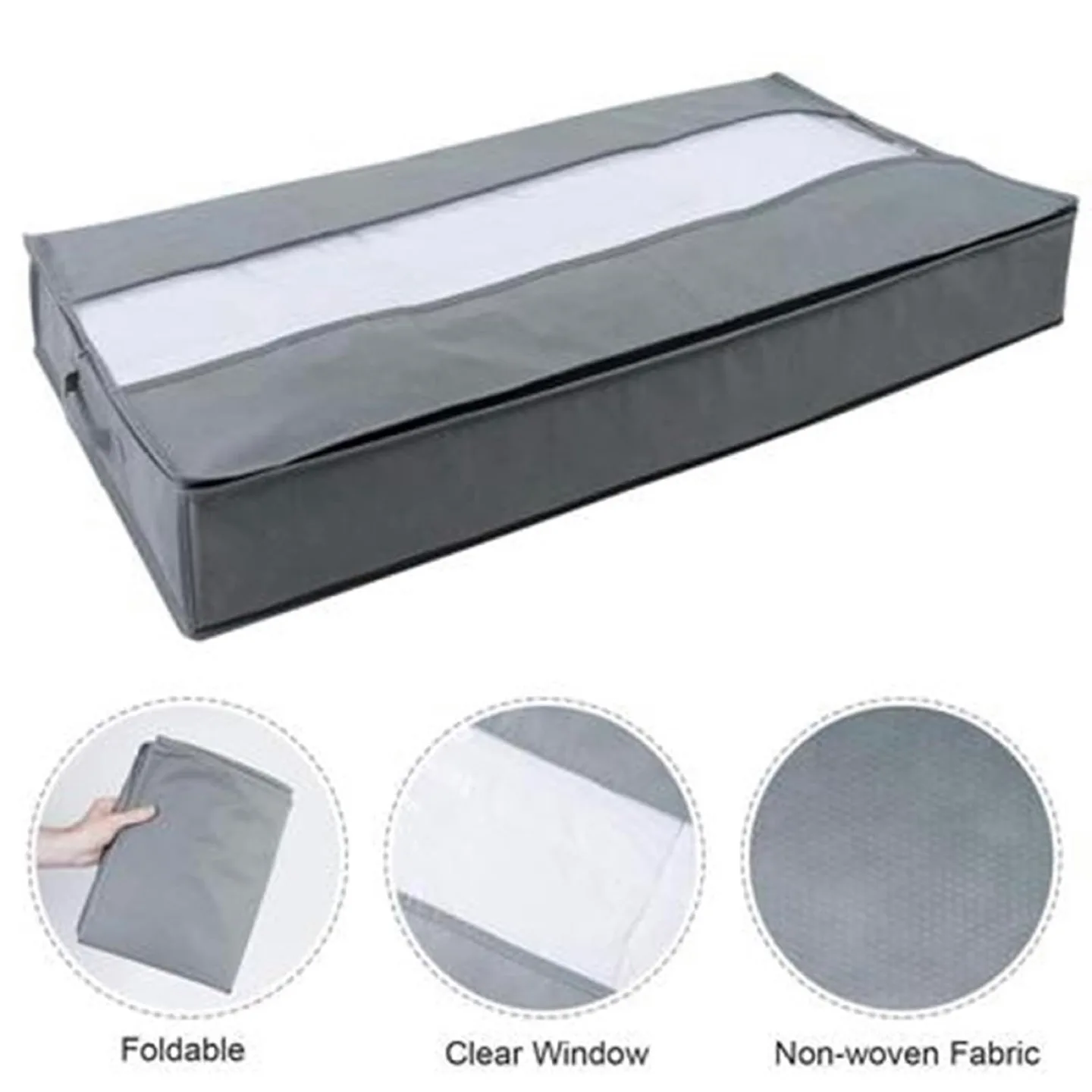 2pc 90L Under Bed Storage Containers Underbed image indicator(3)