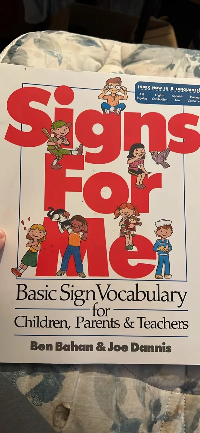 Signs For Me: Basic Sign Vocabulary Book thumbnail