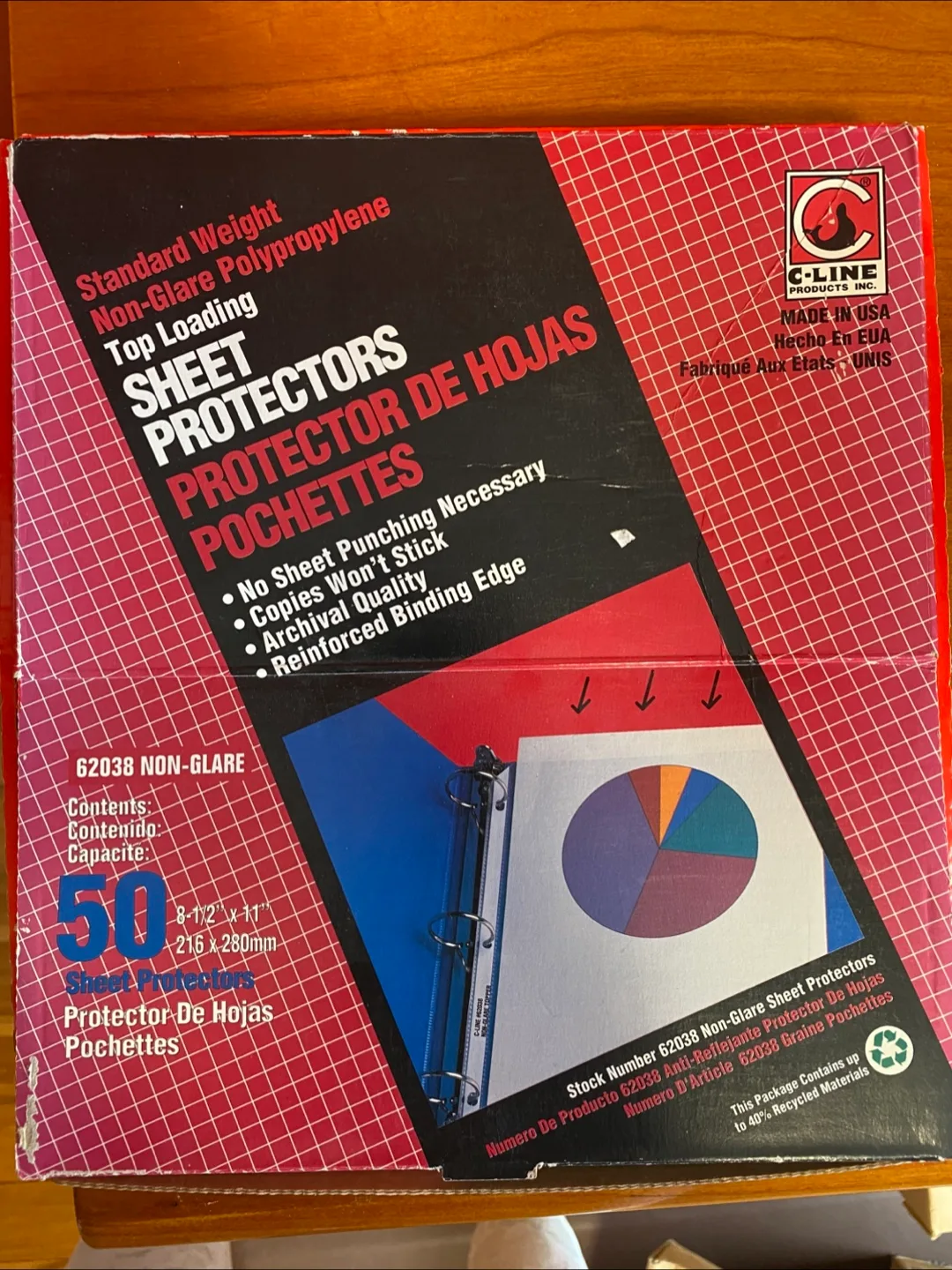 C-Line Sheet Protectors - 50 Pack thumbnail