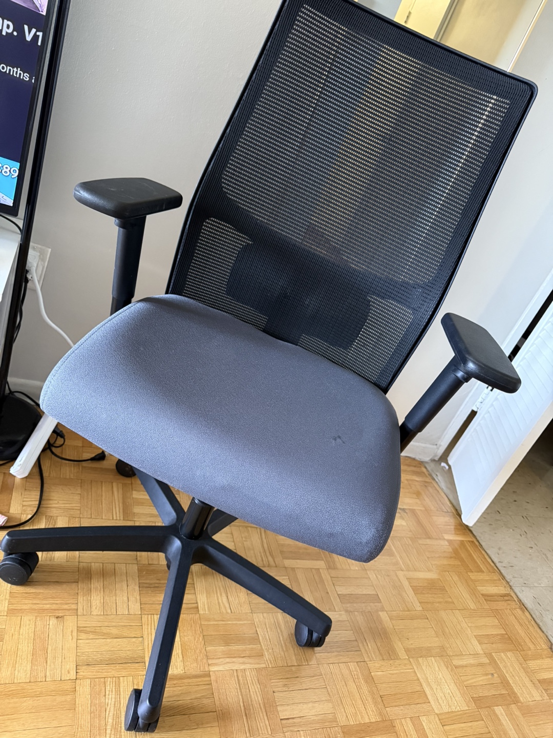 Gray Office Chair - photo 2