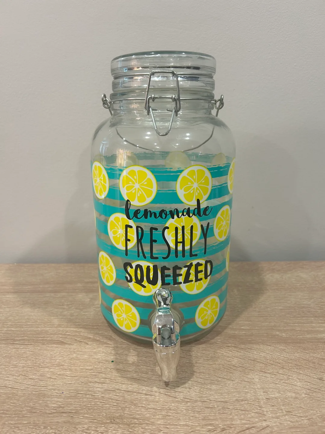 Glass Beverage Dispenser - Lemonade thumbnail
