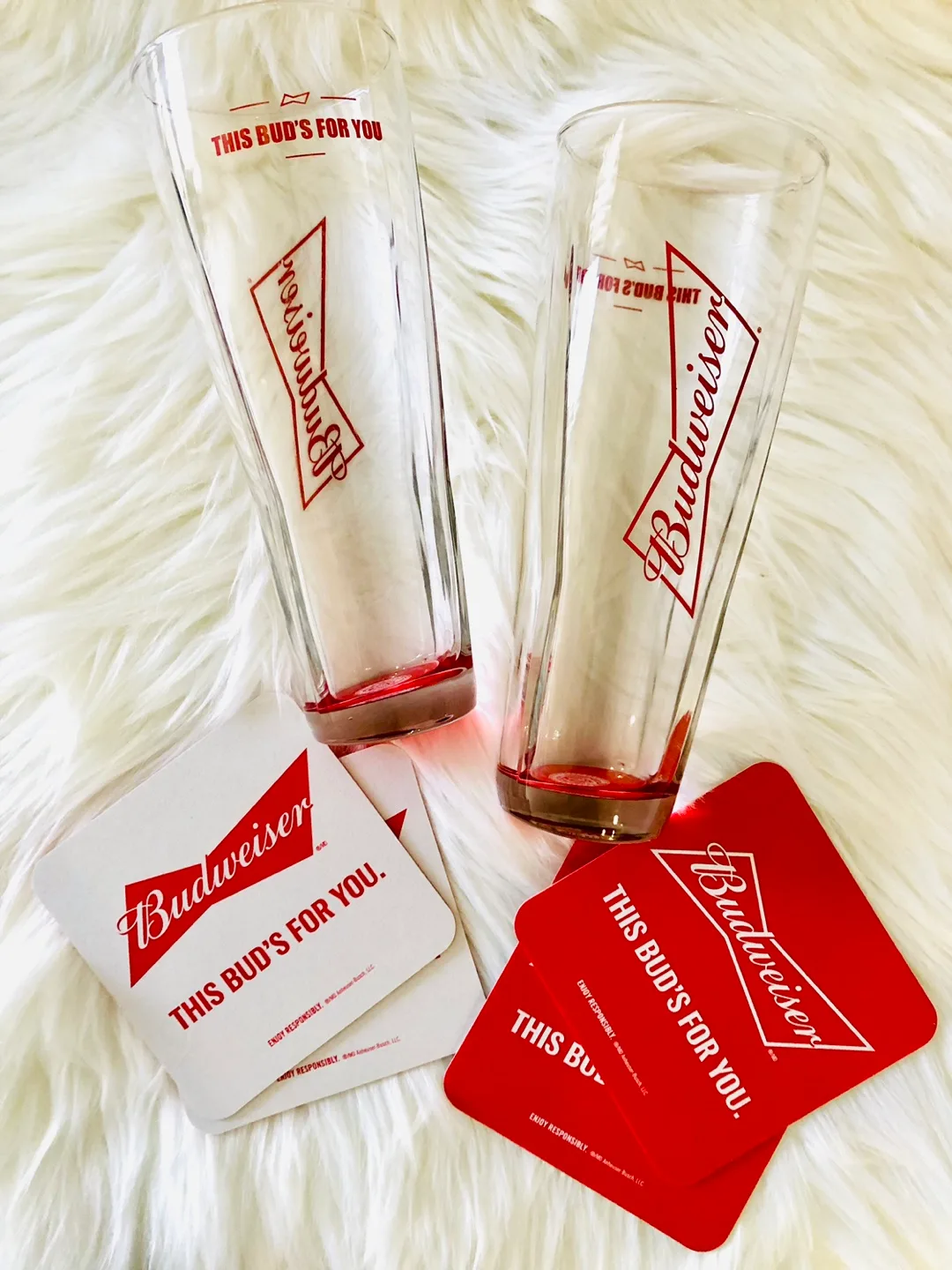 11 Budweiser Glasses thumbnail