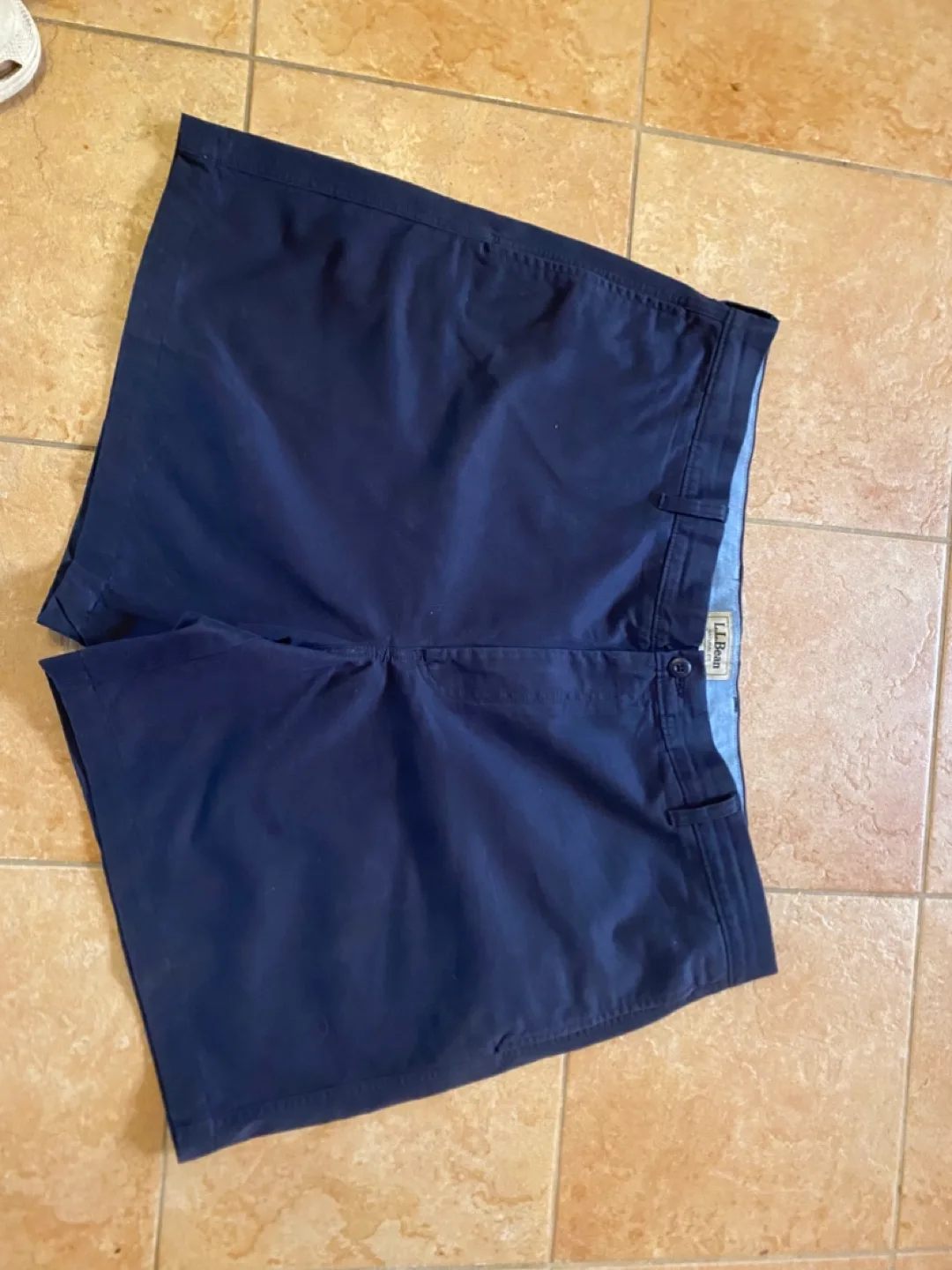 L.L.Bean Navy Blue Shorts thumbnail