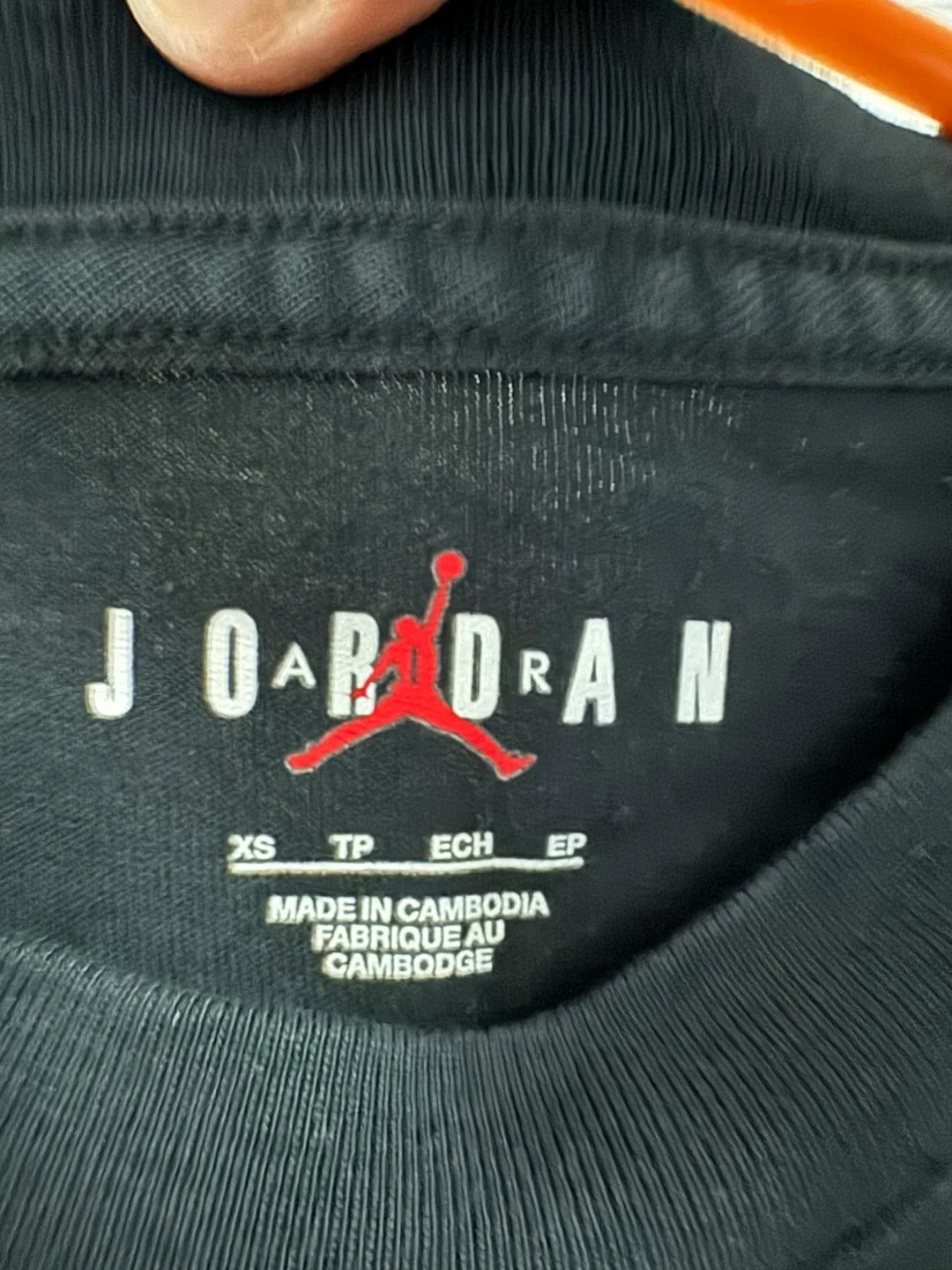 Jordan 23 Engineered Black T Shirt (XS mens) image indicator(3)