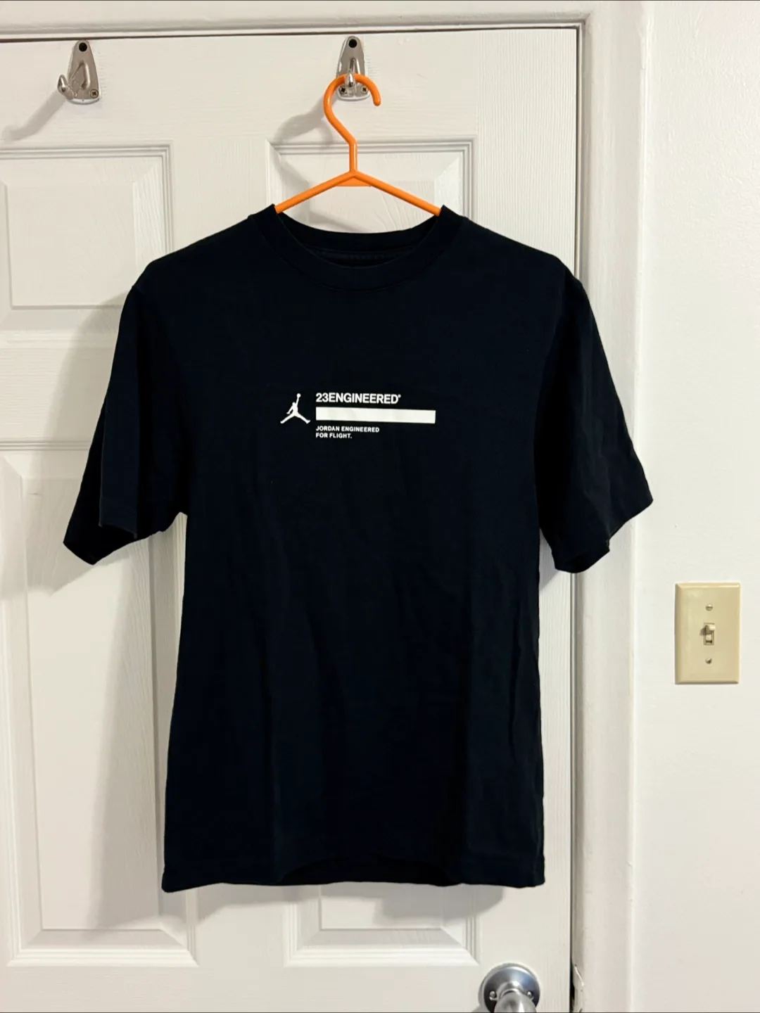 Jordan 23 Engineered Black T Shirt (XS mens) thumbnail