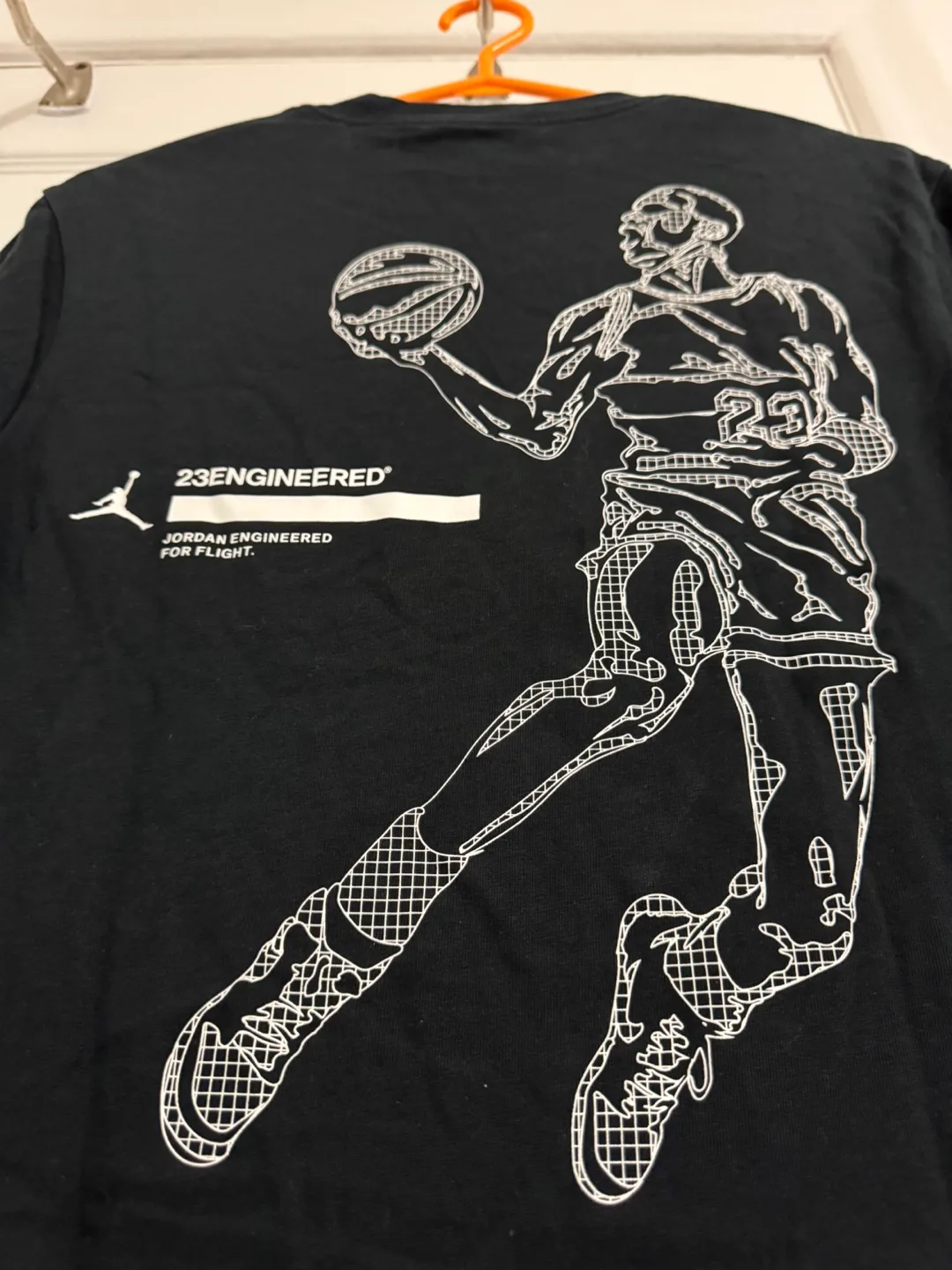 Jordan 23 Engineered Black T Shirt (XS mens) image indicator(7)