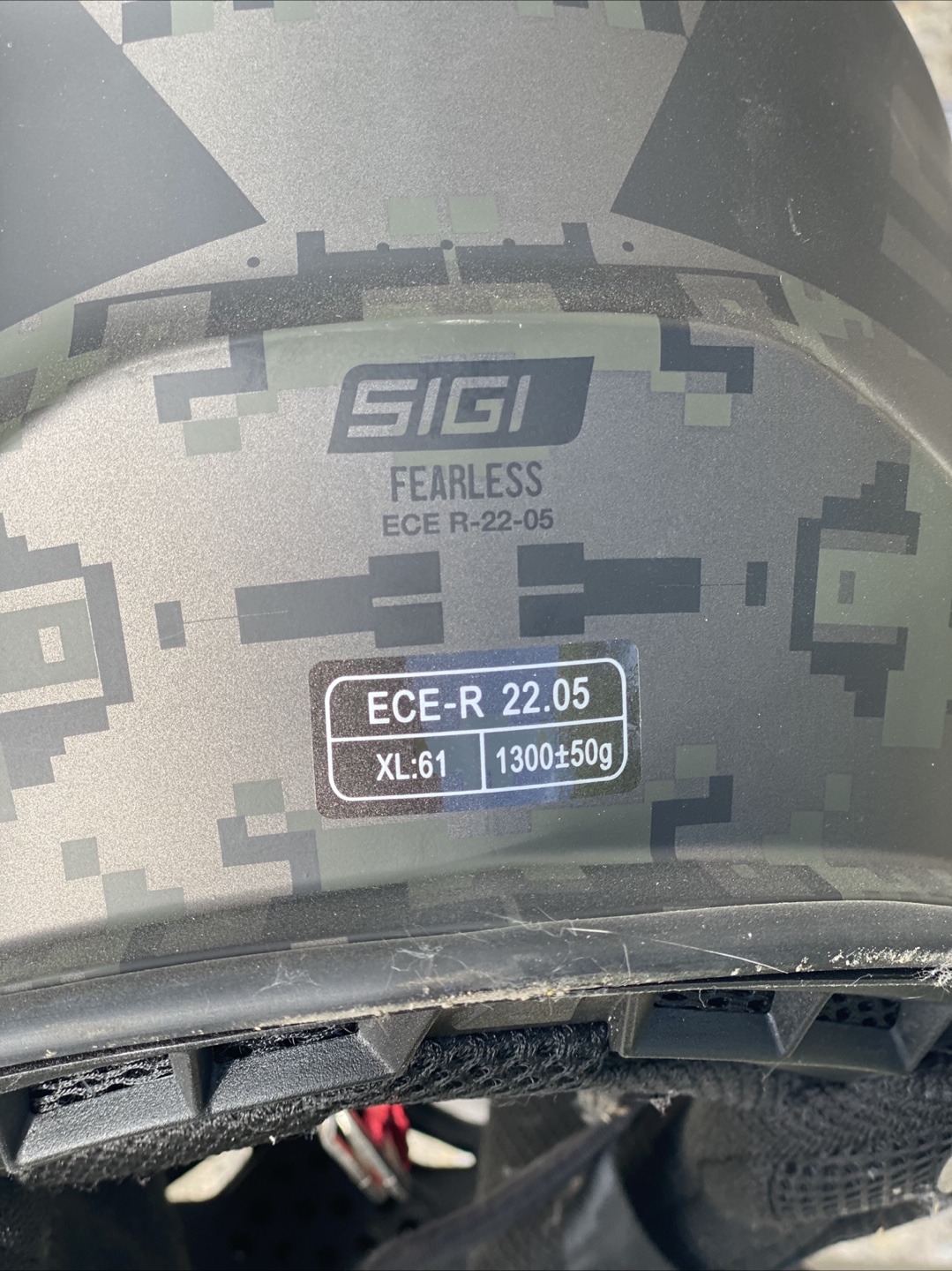 SIGI Fearless Helmet - Size XL - photo 2