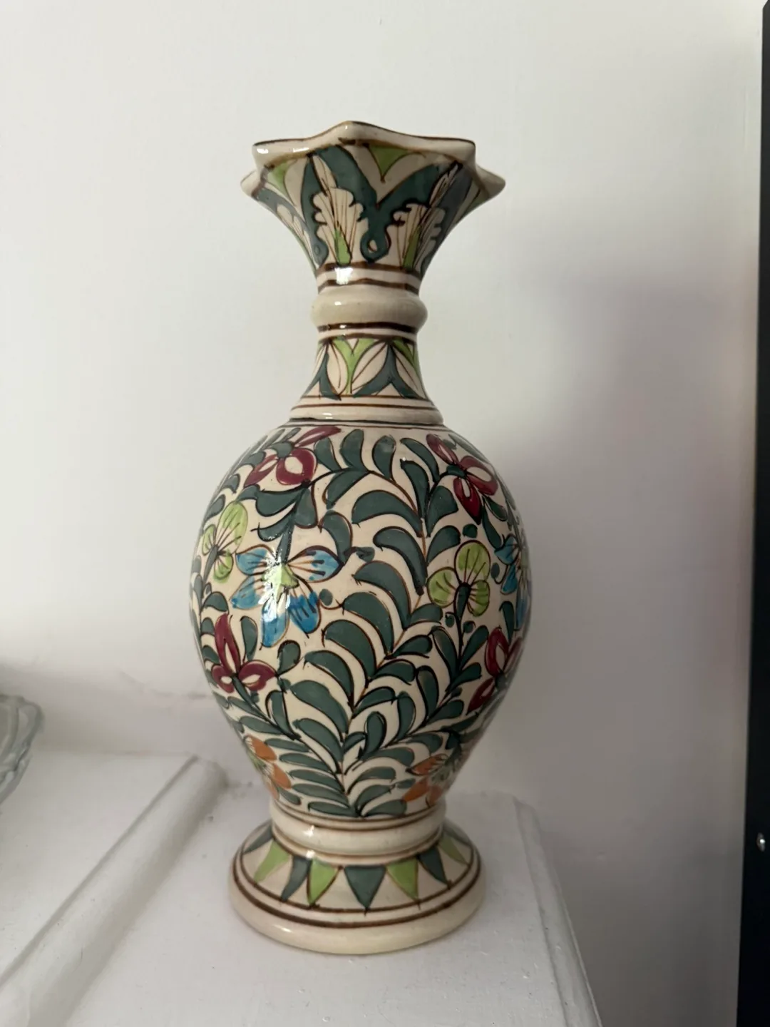 Floral Ceramic Vase thumbnail