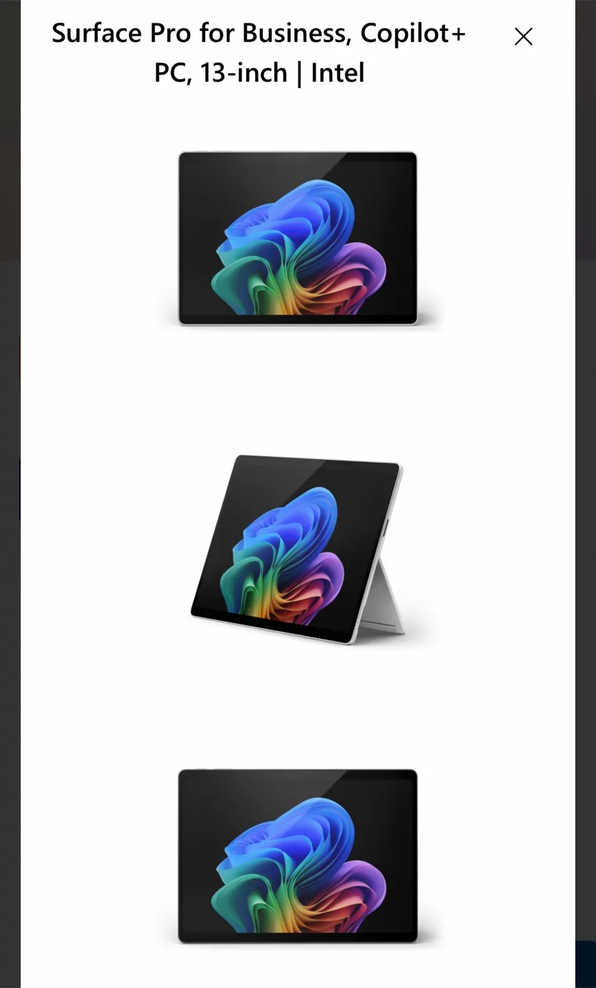 Microsoft Surface Pro for Business image indicator(7)