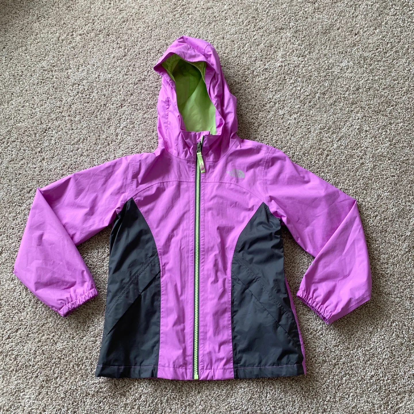 The North Face Kids Girl’s Rain Jacket Sz 7-8 EUC! thumbnail