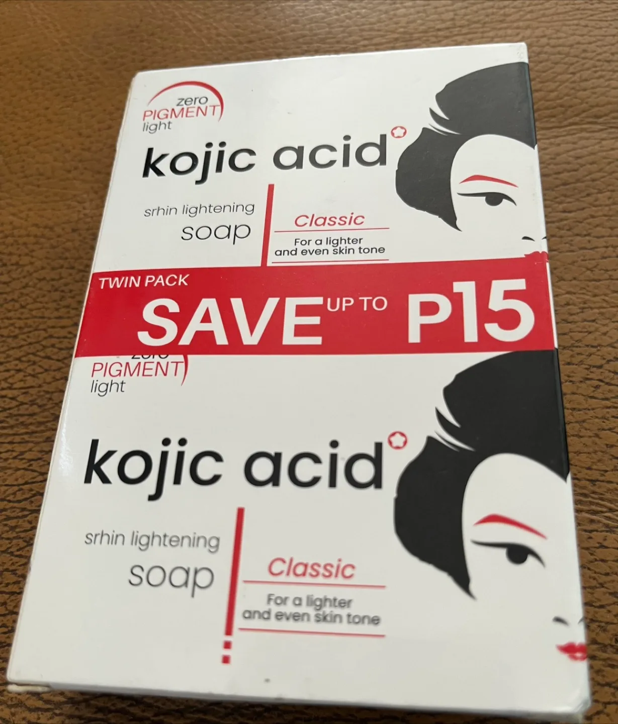Kojic Acid Skin Lightening Soap - Twin Pack thumbnail