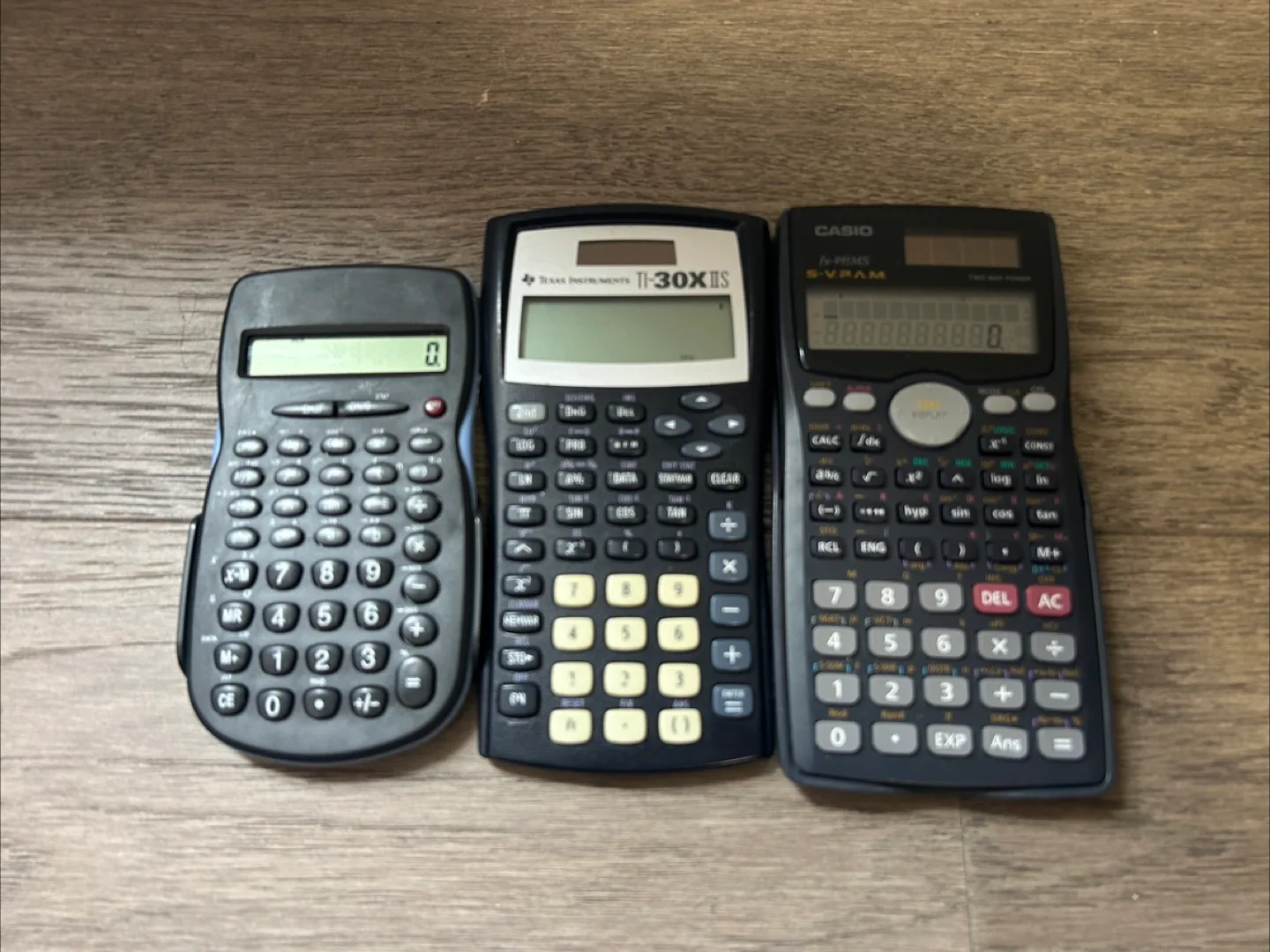 Scientific Calculators - TI-30XIIS & Casio fx-991MS thumbnail