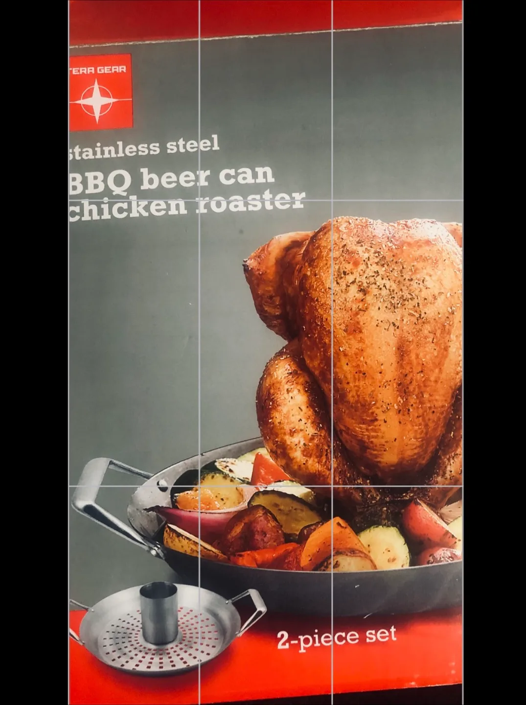 🇨🇦 Terra Gear BBQ Beer Can Chicken Roaster - New image indicator(2)
