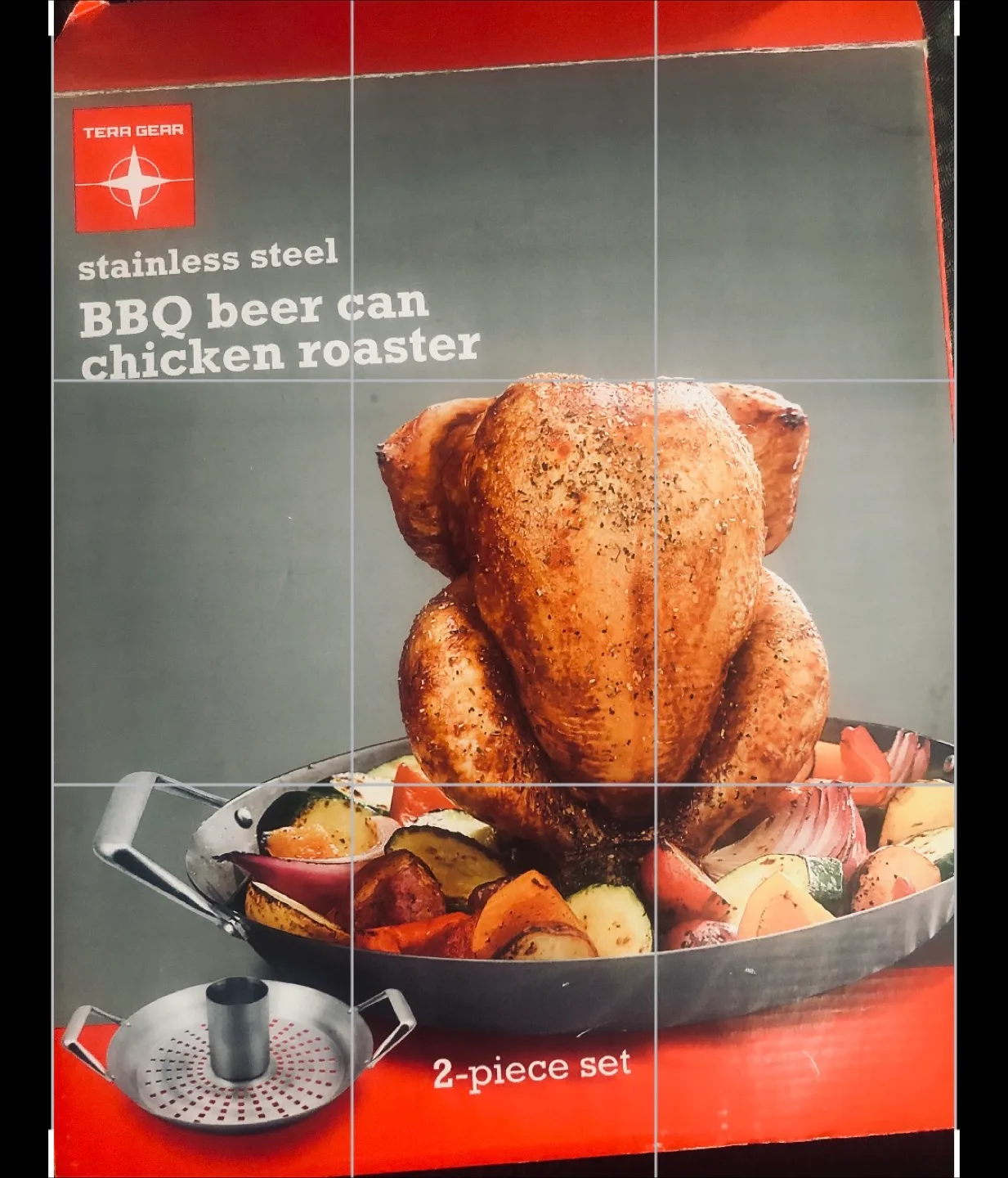 🇨🇦 Terra Gear BBQ Beer Can Chicken Roaster - New thumbnail