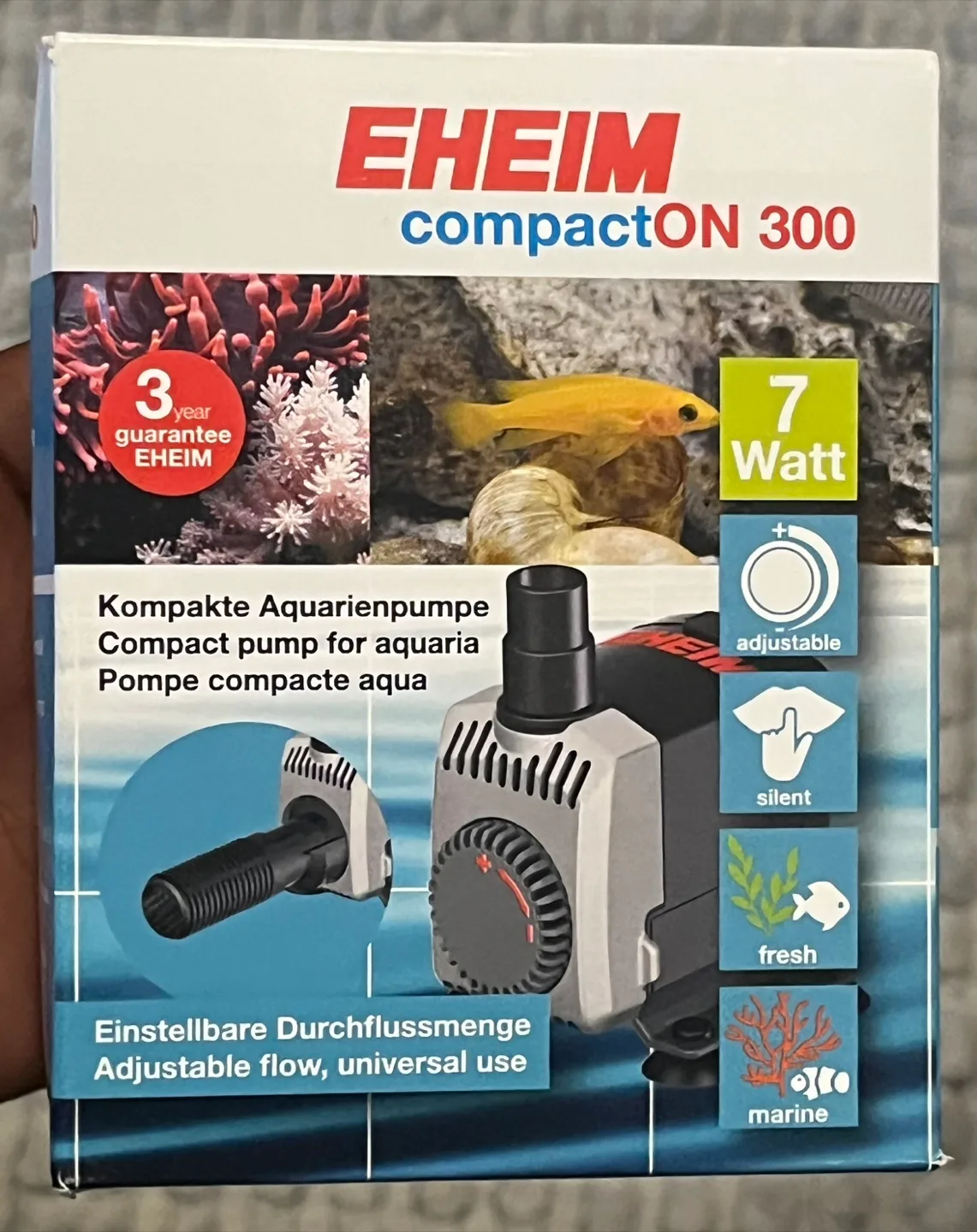 EHEIM compactON 300 Aquarium Pump - Universal Use thumbnail