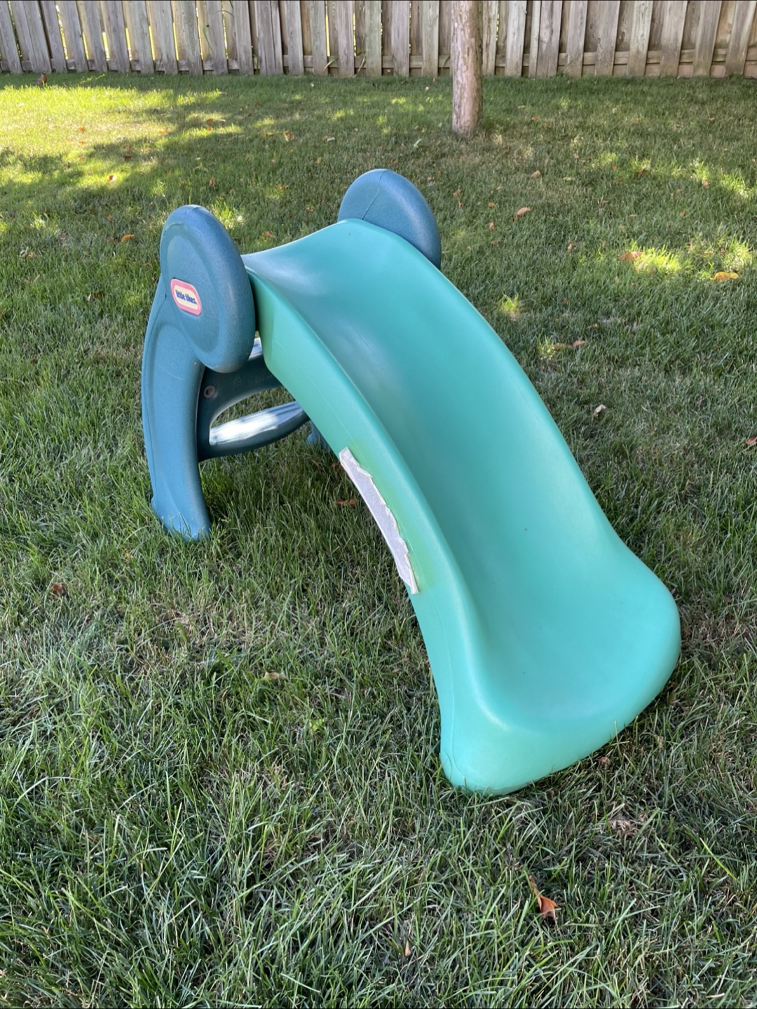 Little Tikes First Slide - Green & Blue