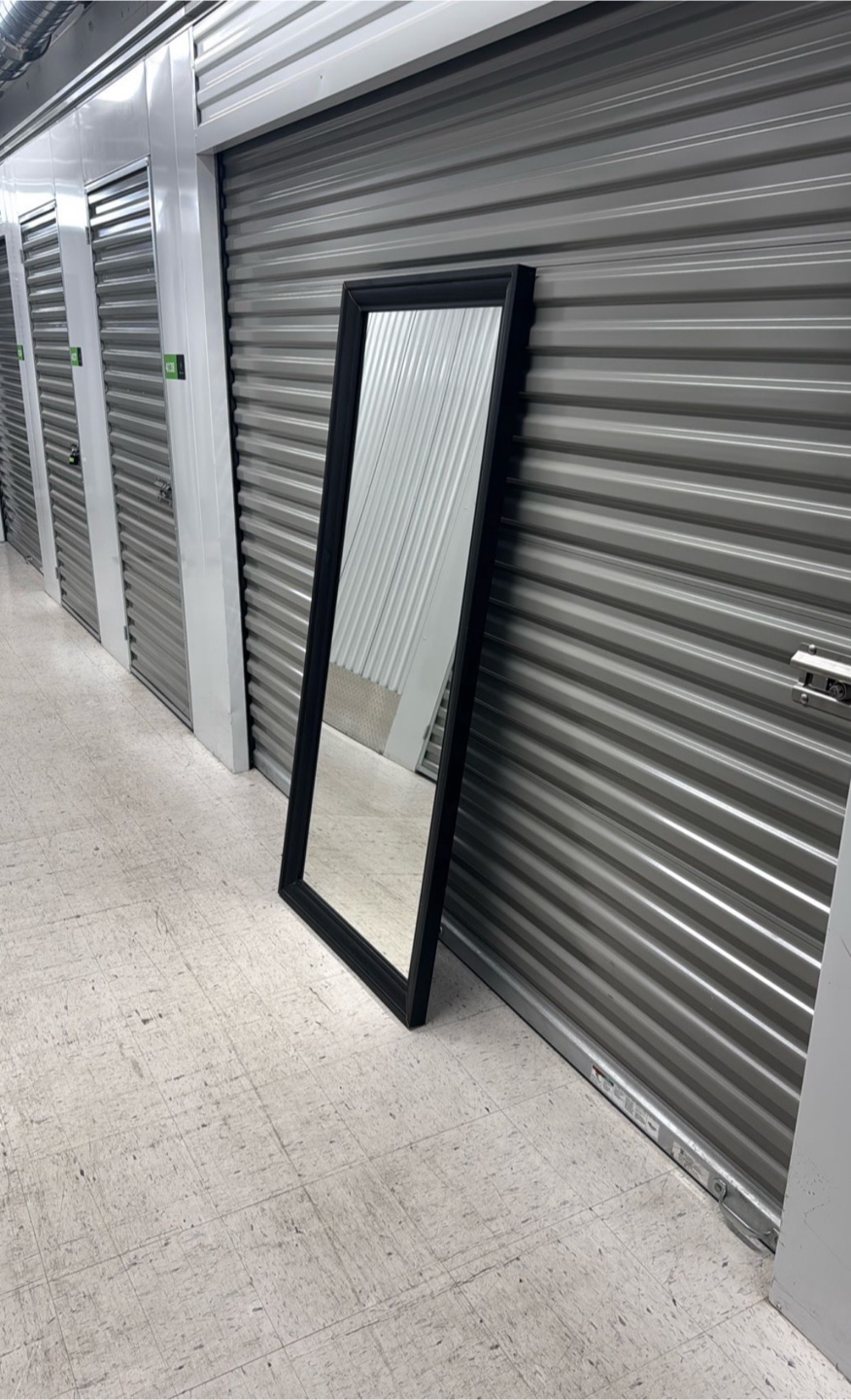 Ikea Full Length Black Framed Mirror