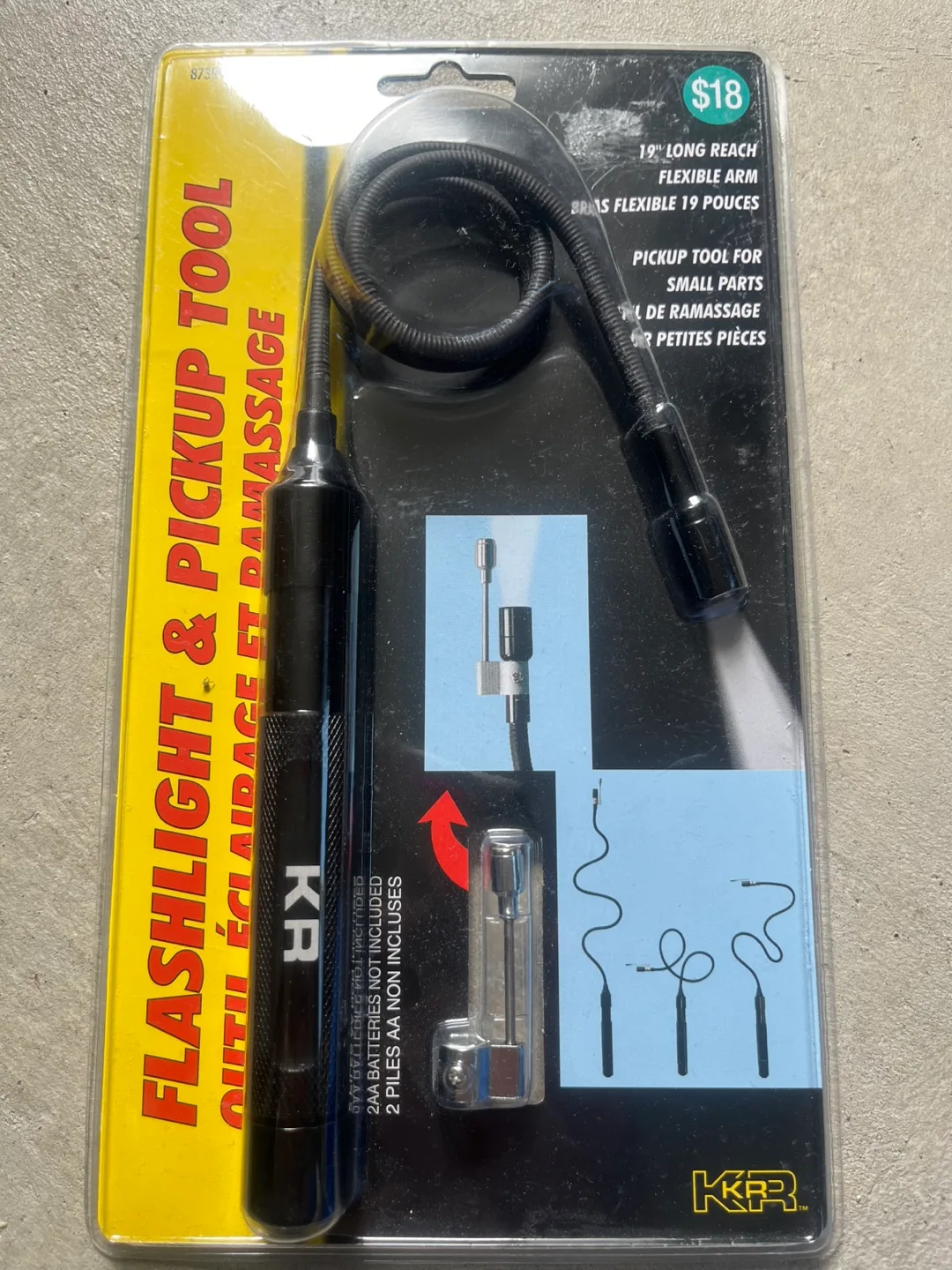 New K&R Flashlight & Pickup Tool thumbnail