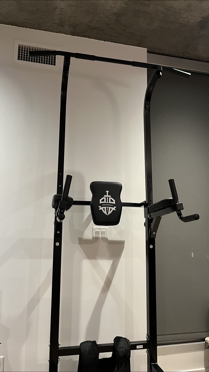 Sportsroyals Power Tower Dip Workout Station
